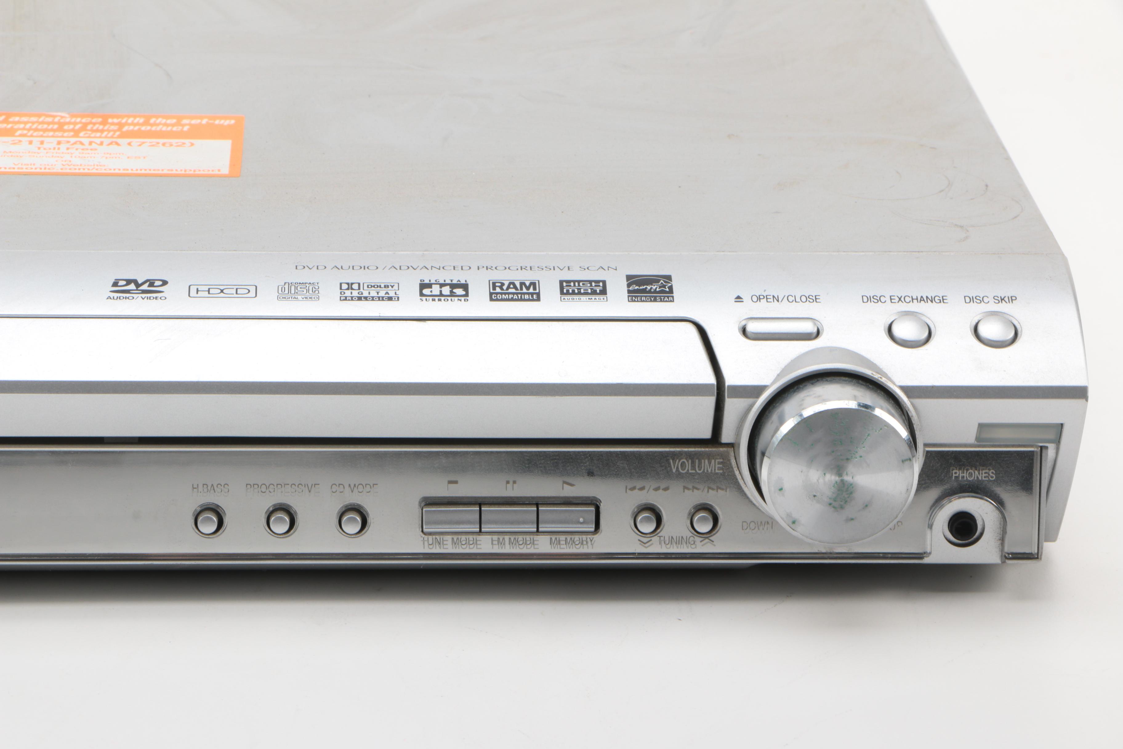 Panasonic DVD Home Theater Surround Sound System