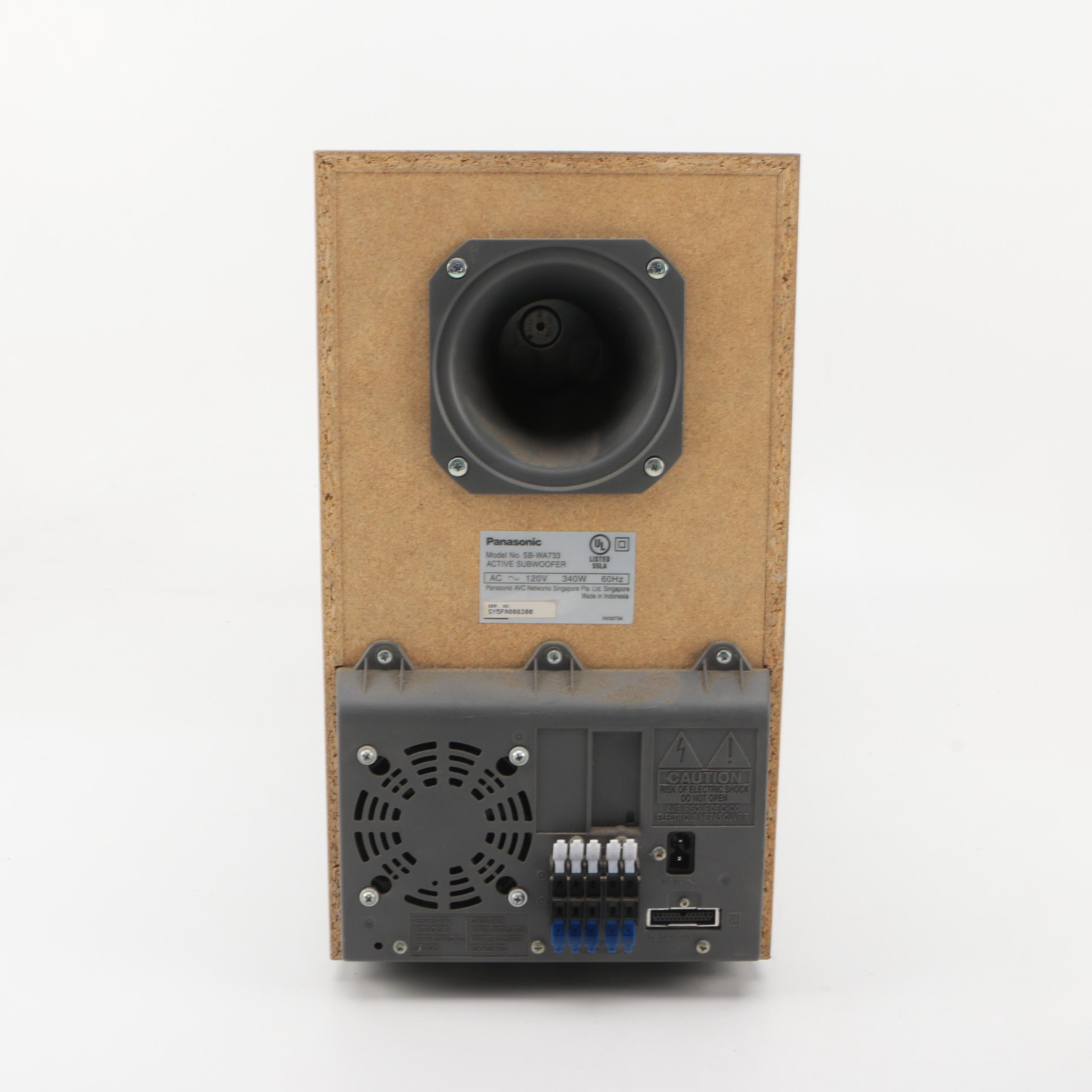 Panasonic DVD Home Theater Surround Sound System