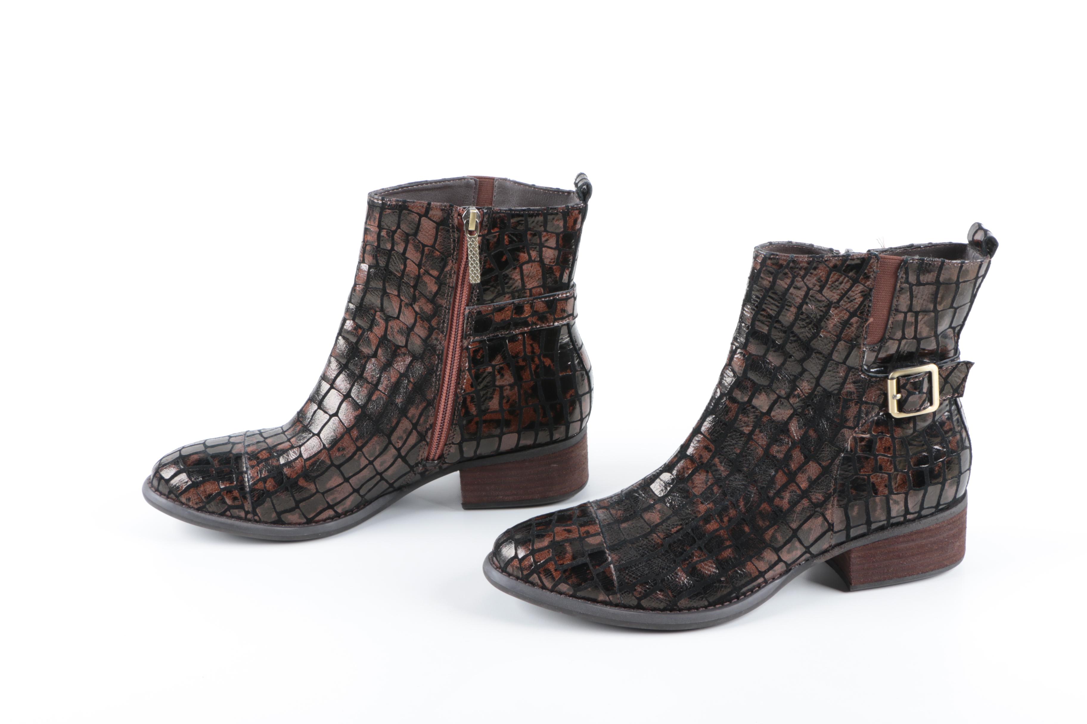 Donald J. Pliner Ankle Boots and Tory Burch Leather Ballet Flats