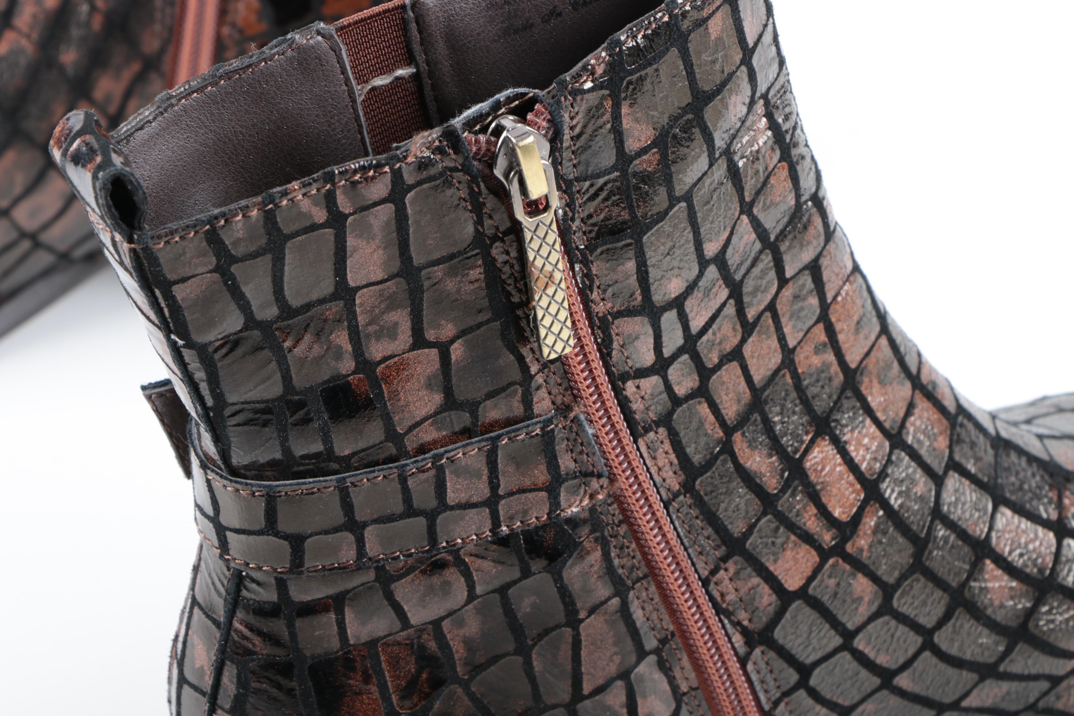 Donald J. Pliner Ankle Boots and Tory Burch Leather Ballet Flats