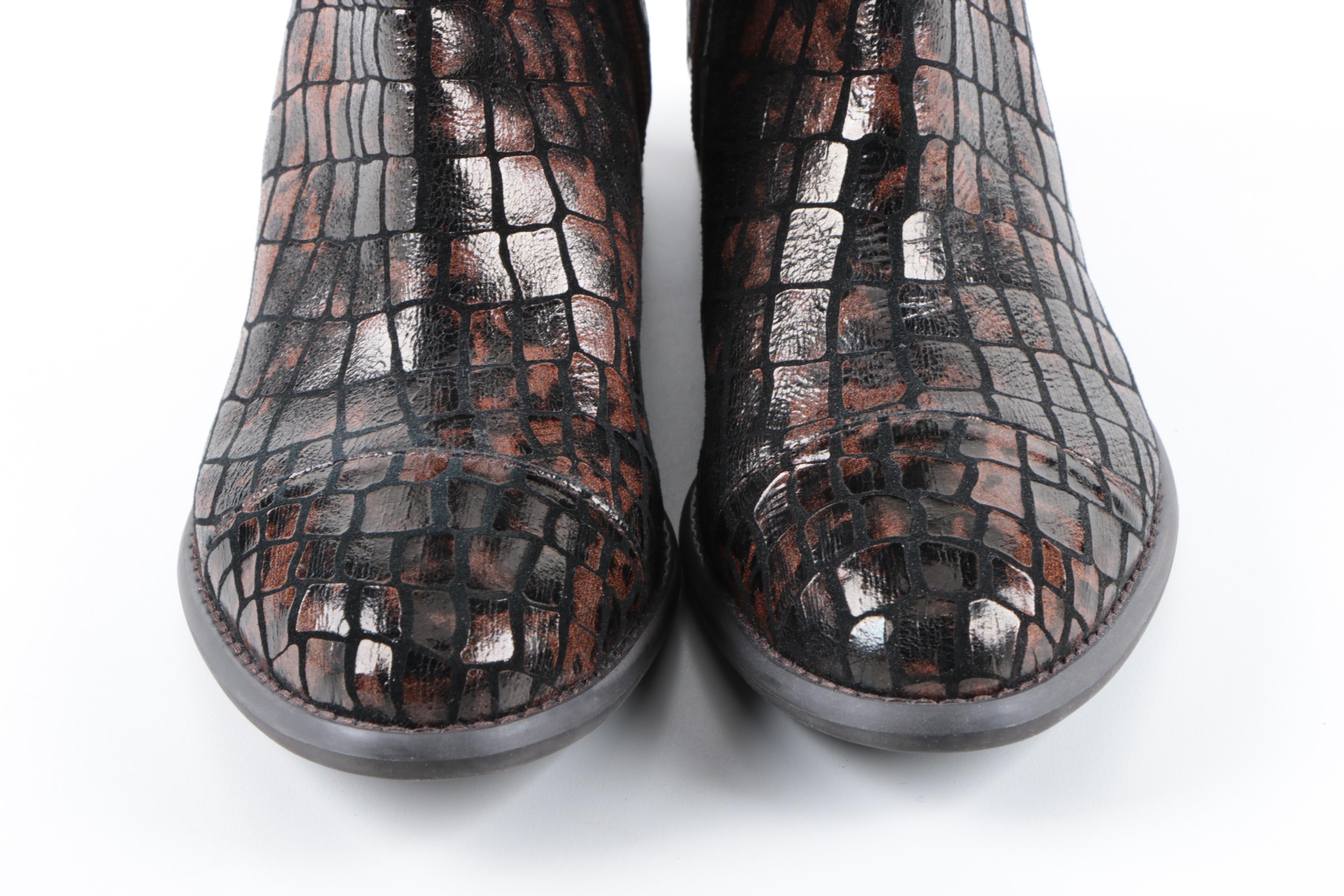 Donald J. Pliner Ankle Boots and Tory Burch Leather Ballet Flats