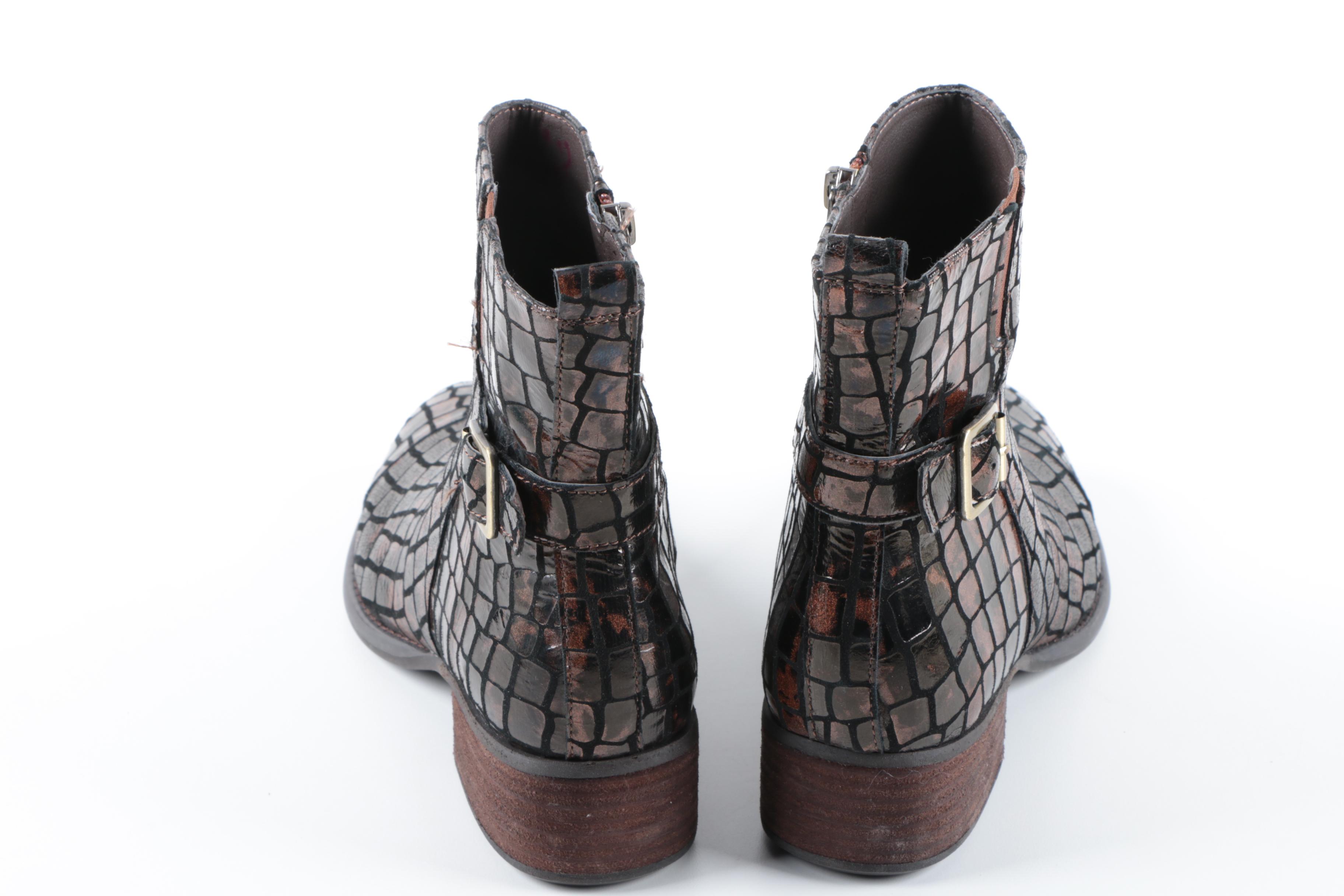 Donald J. Pliner Ankle Boots and Tory Burch Leather Ballet Flats