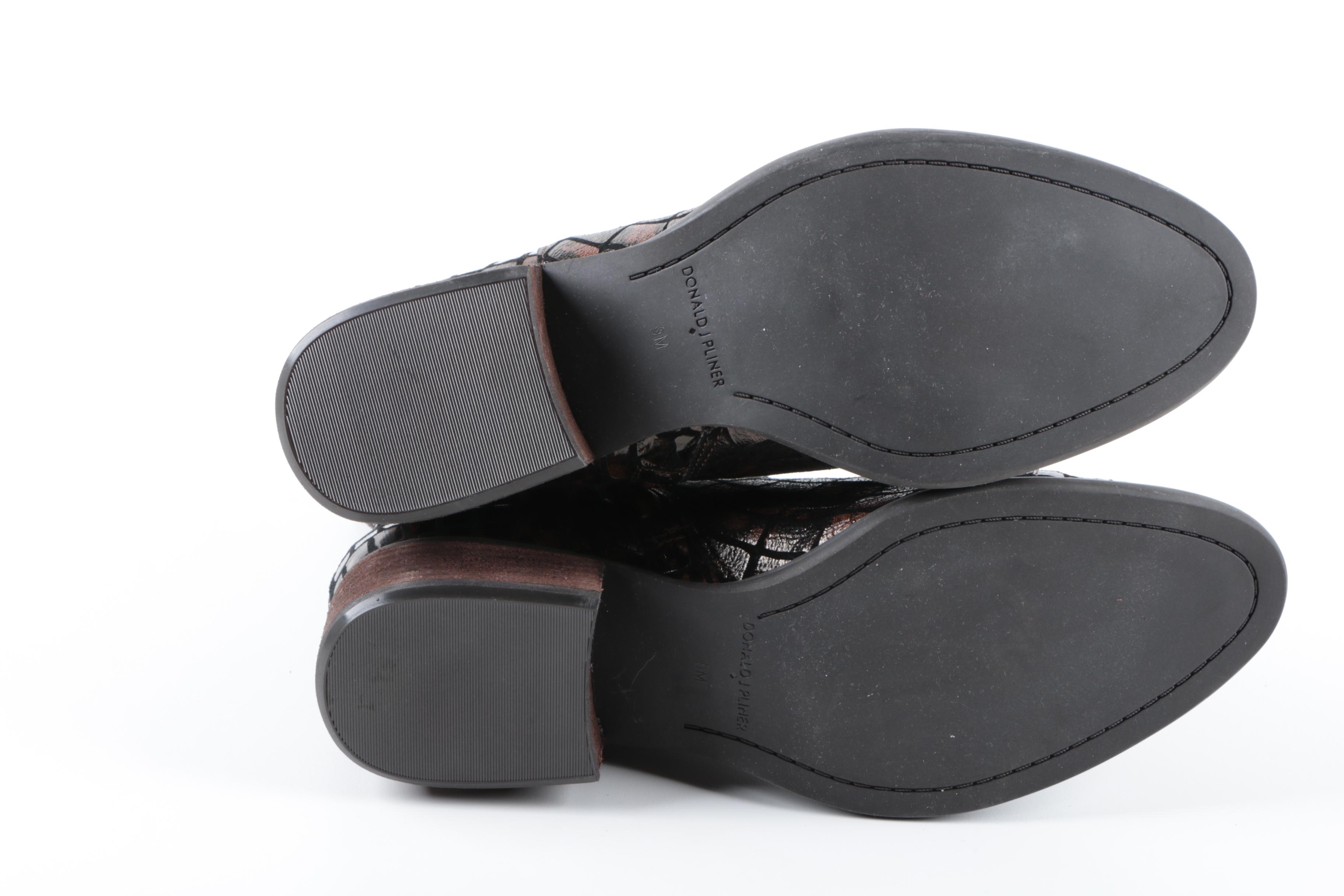 Donald J. Pliner Ankle Boots and Tory Burch Leather Ballet Flats