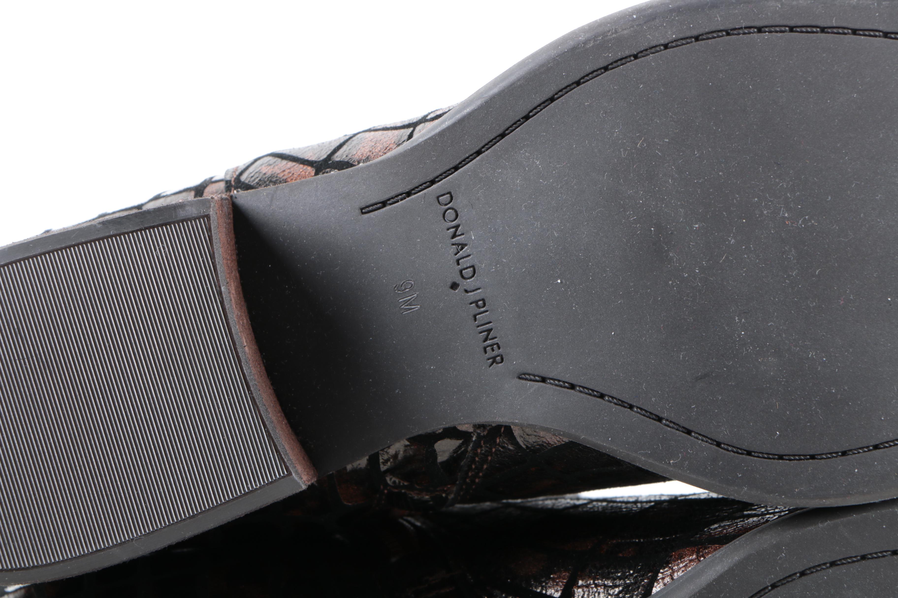 Donald J. Pliner Ankle Boots and Tory Burch Leather Ballet Flats