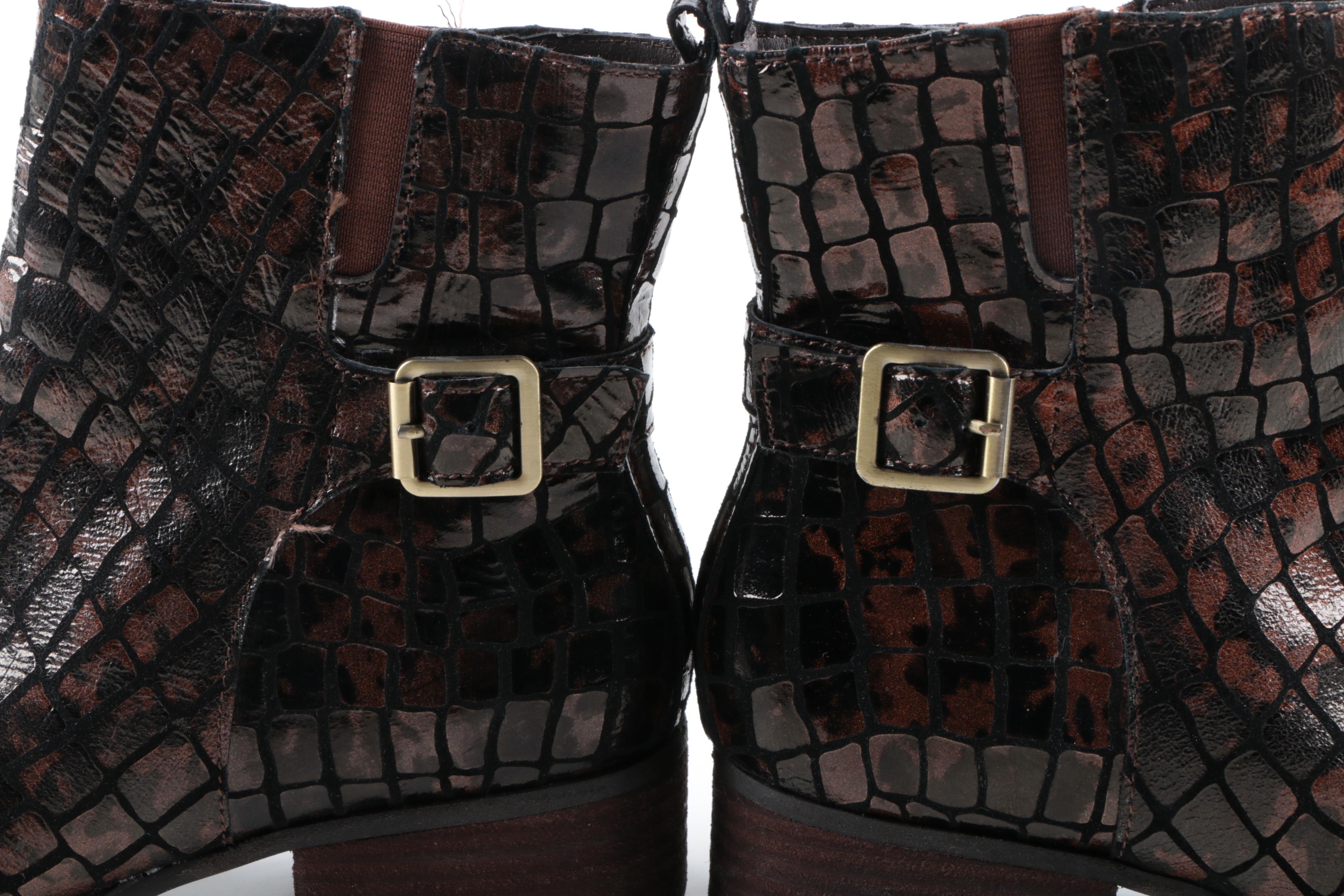 Donald J. Pliner Ankle Boots and Tory Burch Leather Ballet Flats