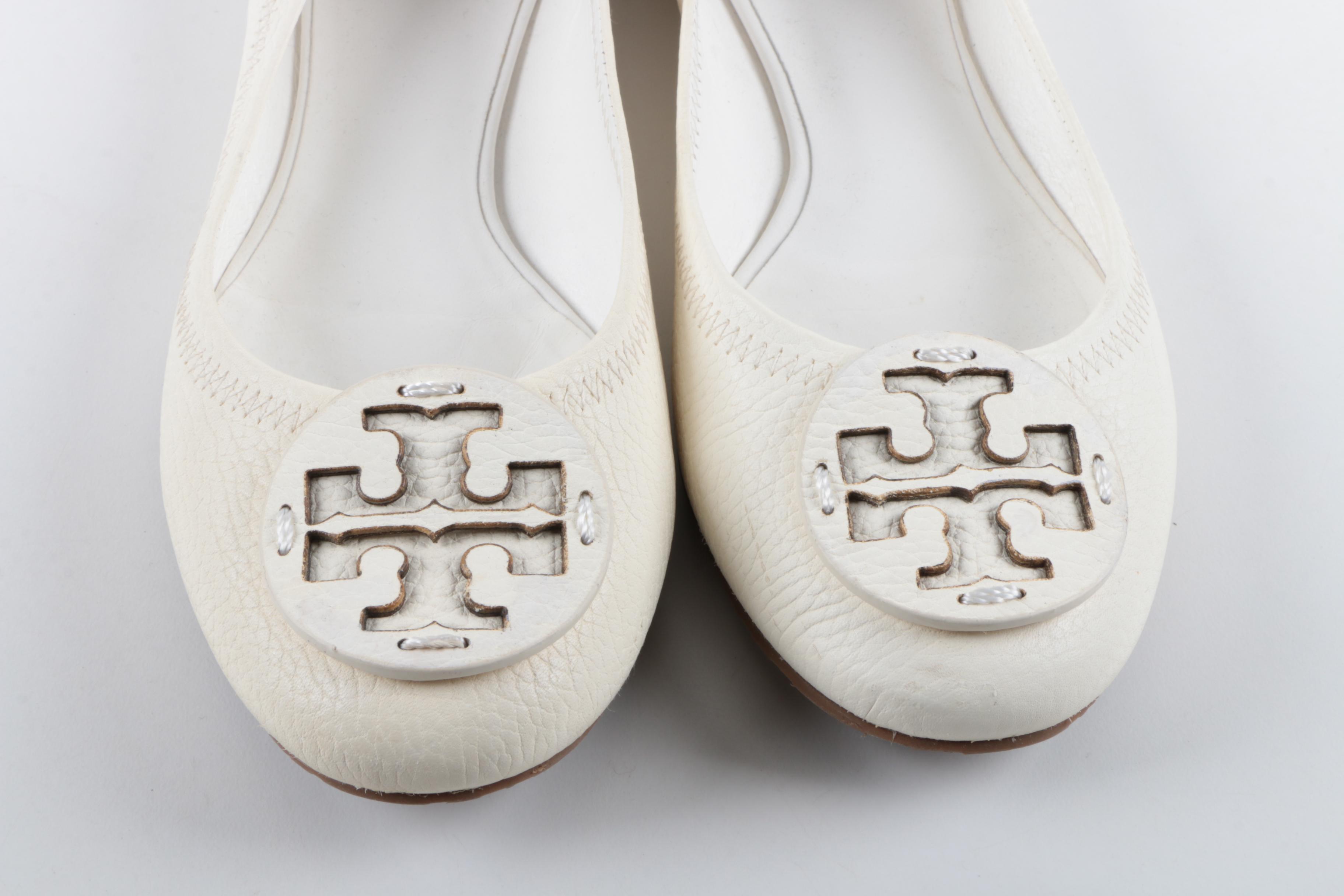 Donald J. Pliner Ankle Boots and Tory Burch Leather Ballet Flats