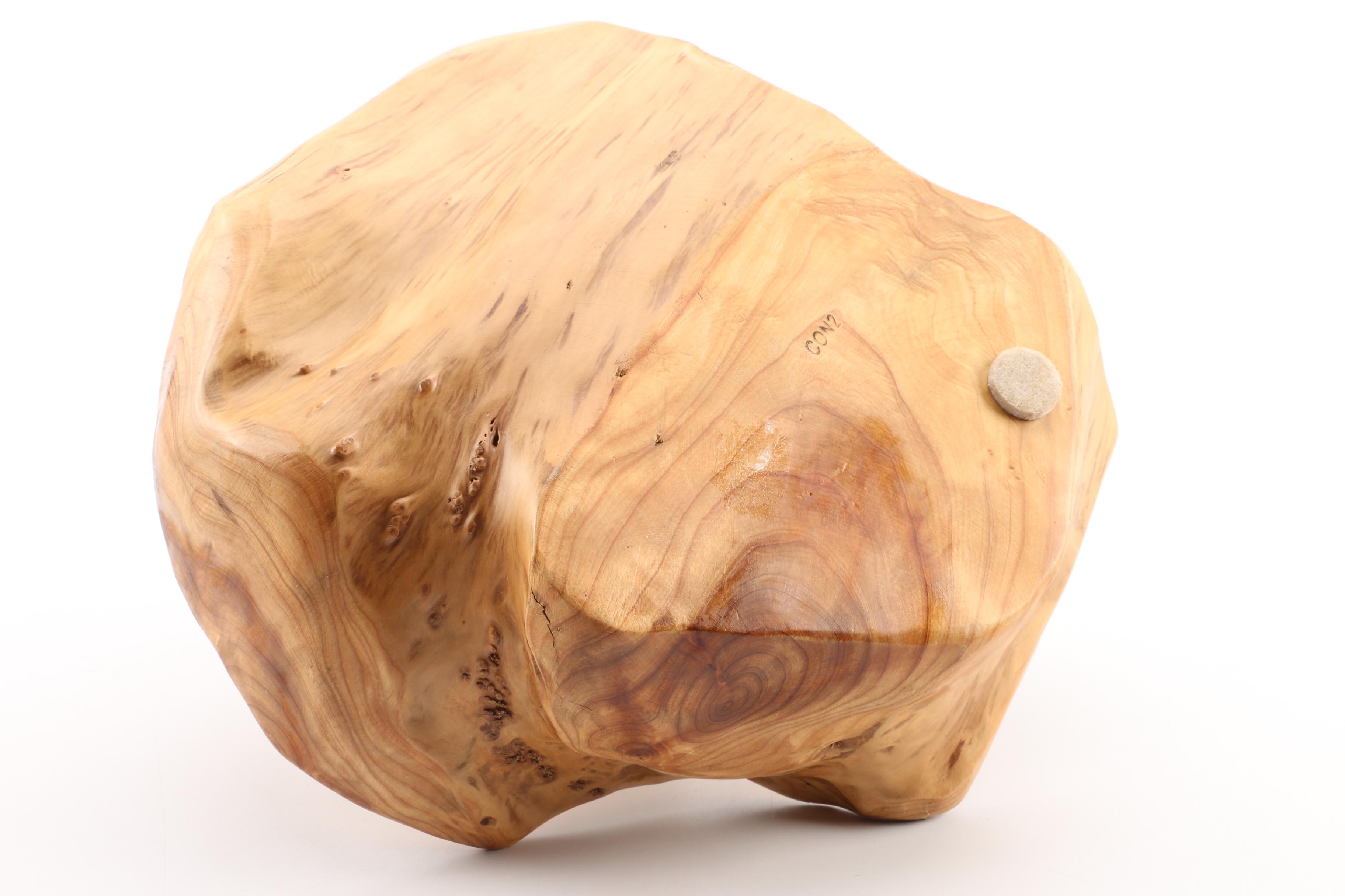 Sculpted Burl Wood Bowls