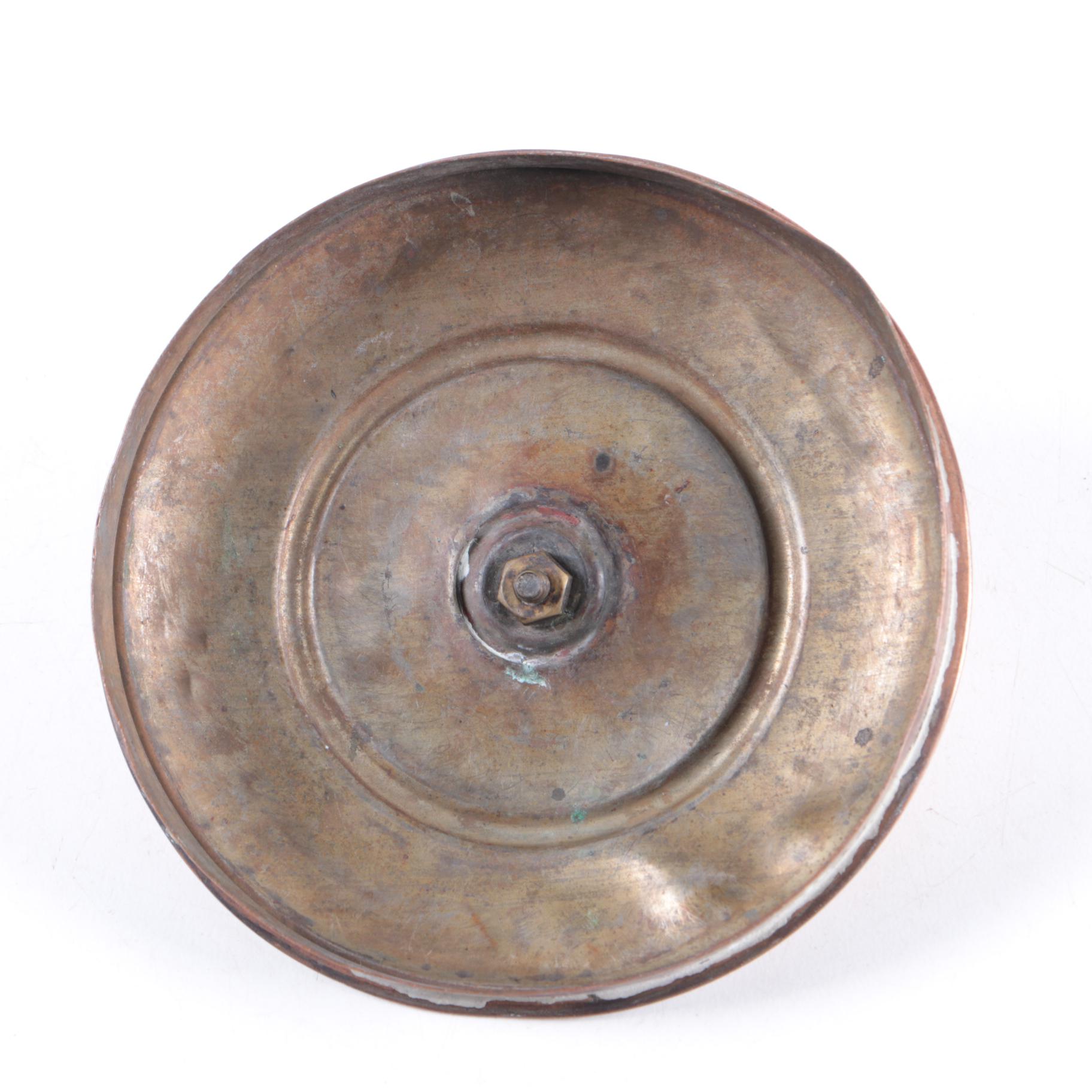 Antique Aldrich Copper Kettle