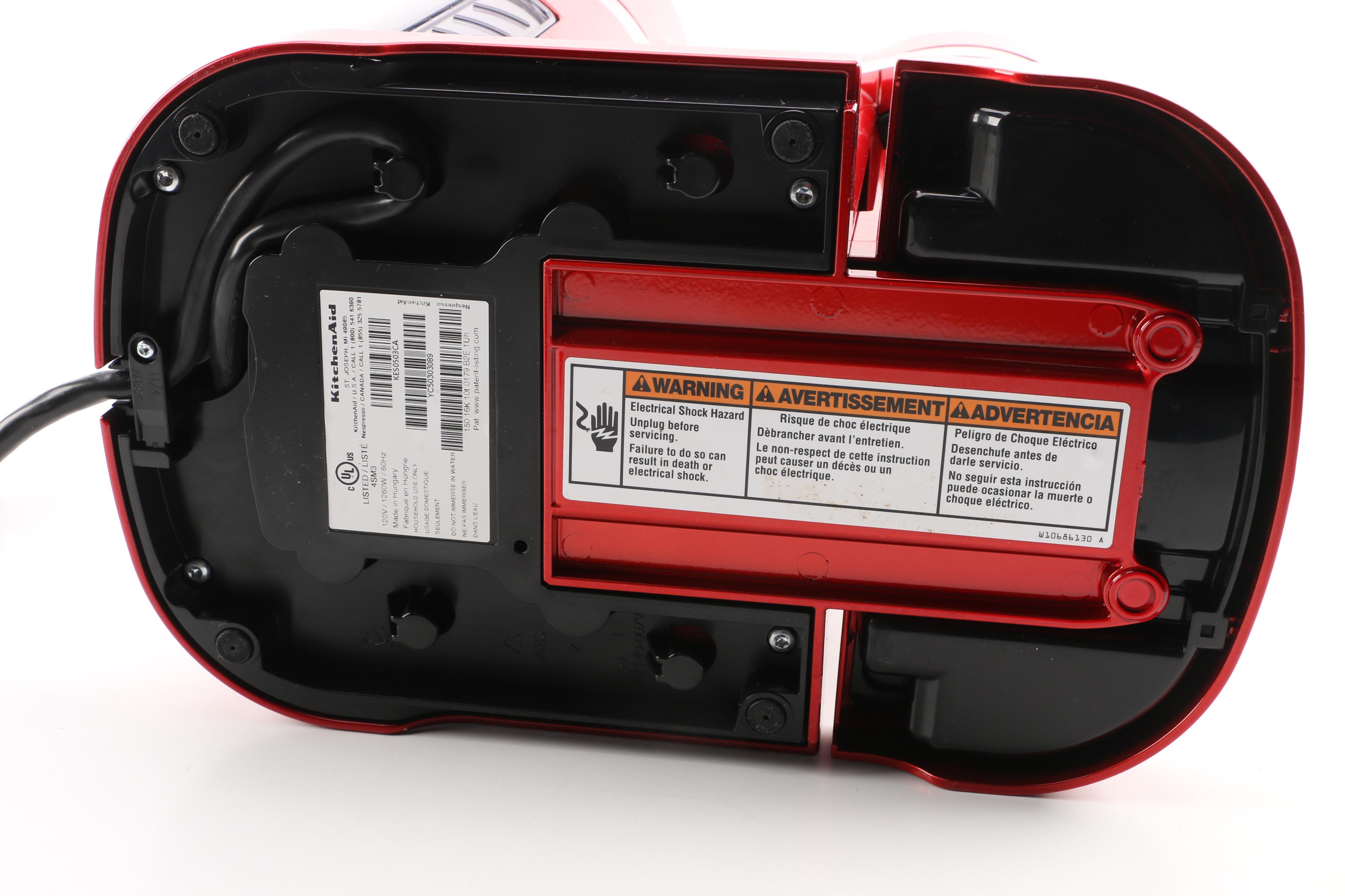 Kitchenaid Nespresso Espresso Machine