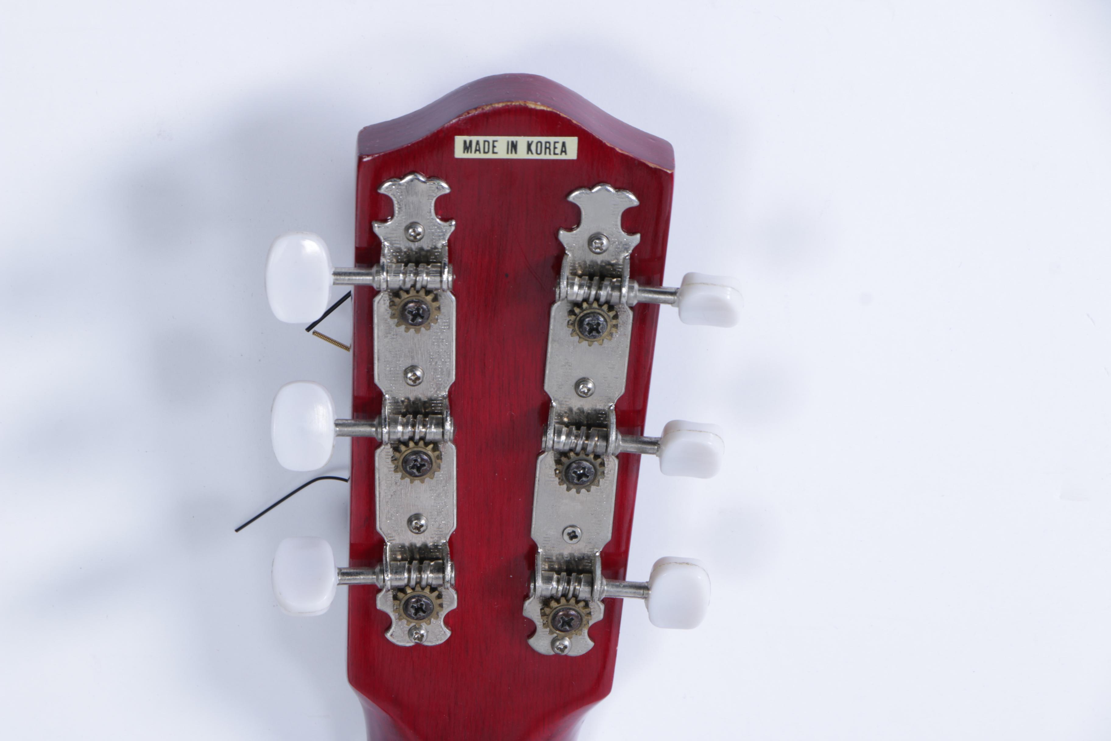 Vintage Checkmate and SX Acoustic Guitars