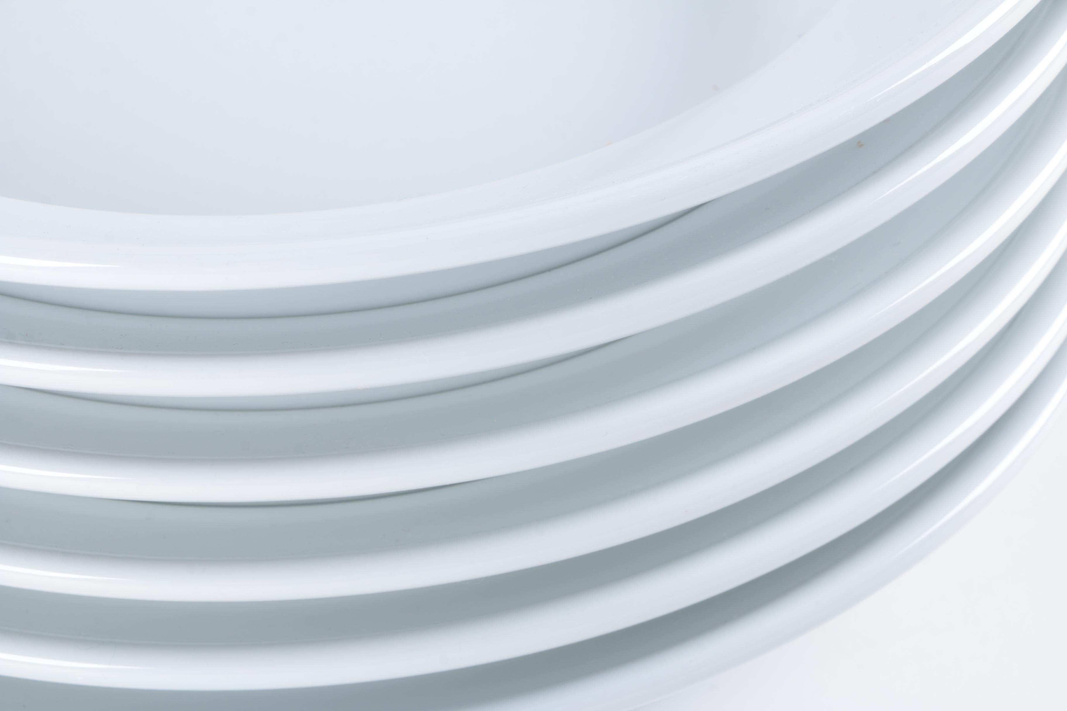 Williams Sonoma "Essential White" Rim Soup Bowls
