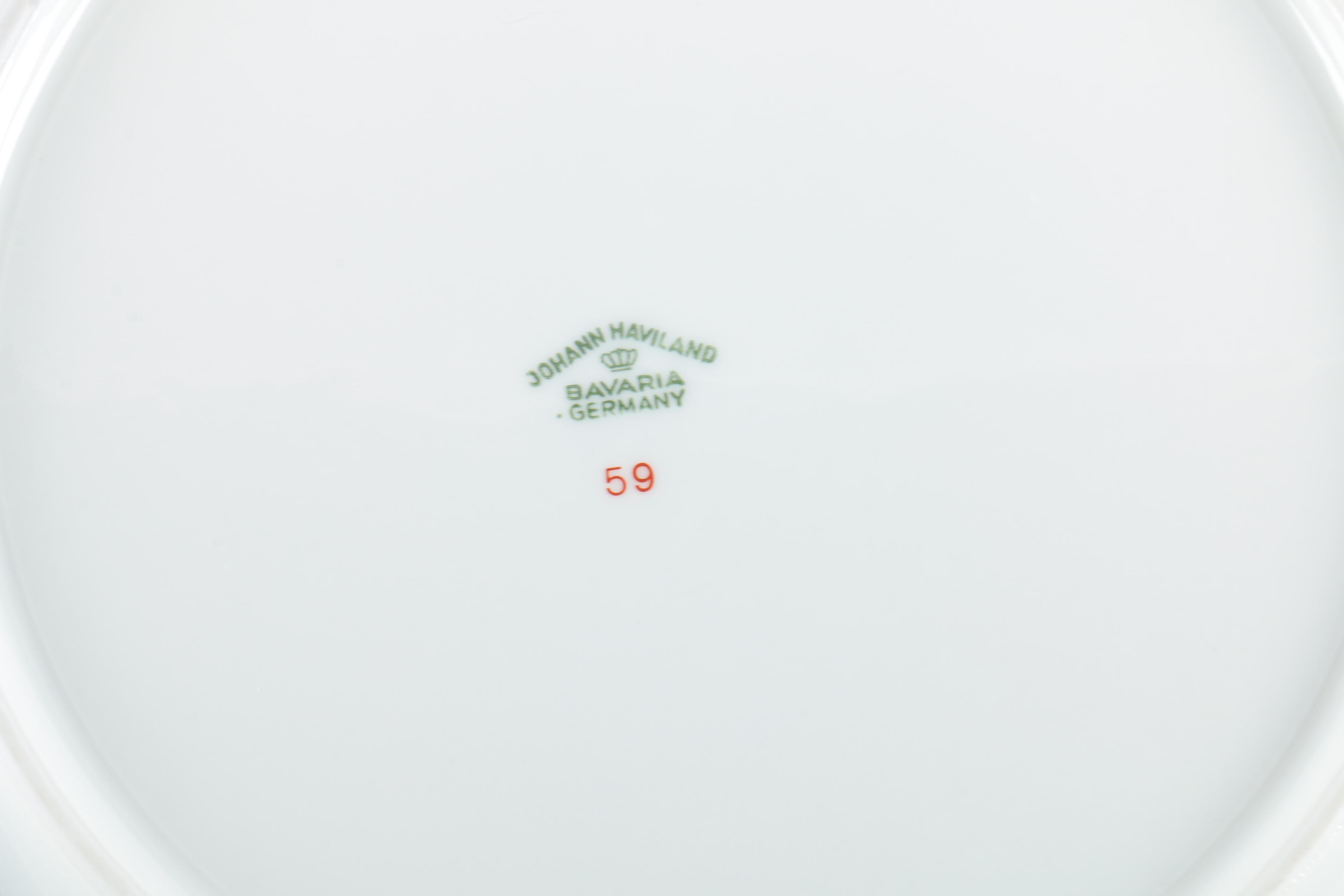 Johann Haviland "Blue Garland" Porcelain Dinnerware