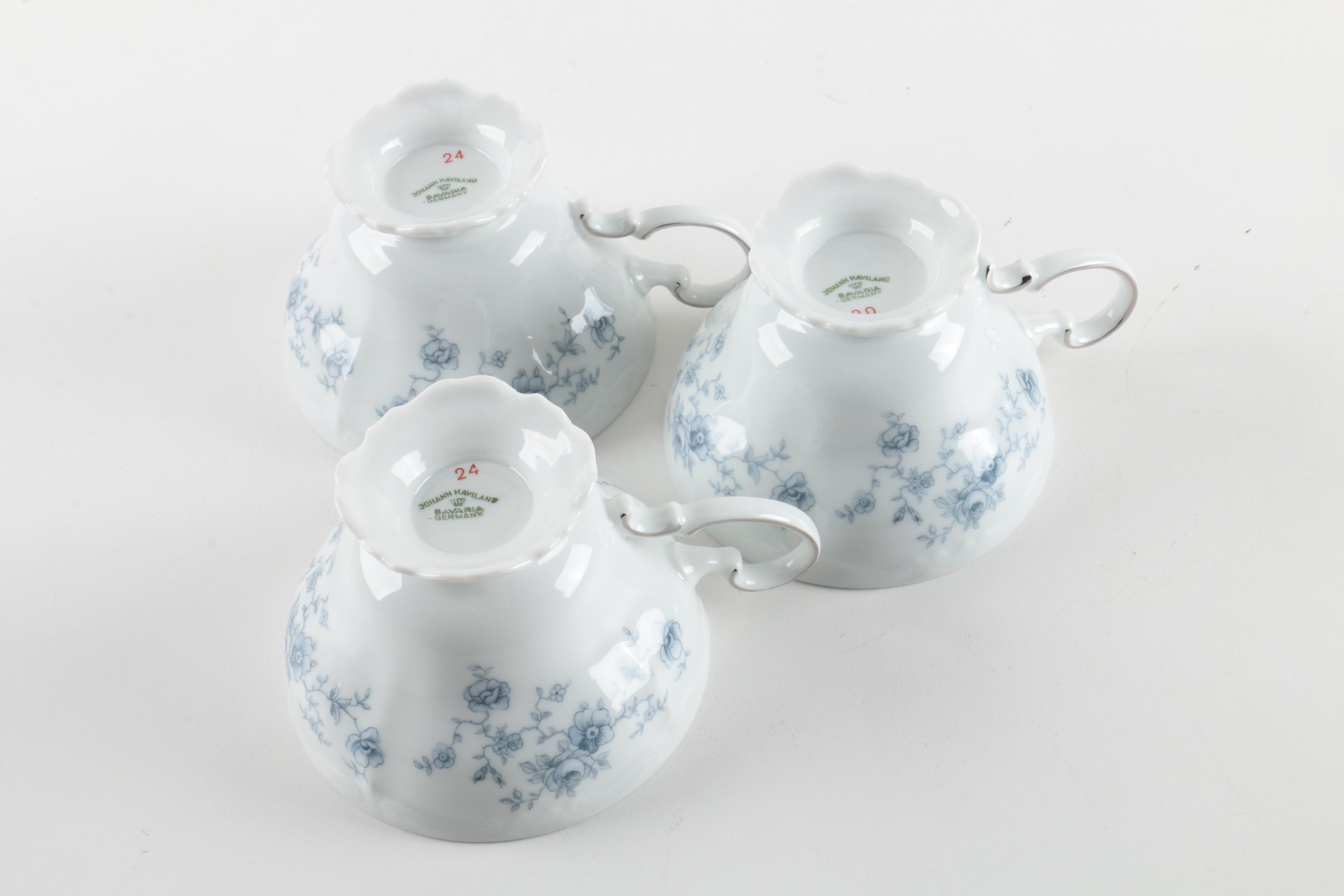 Johann Haviland "Blue Garland" Porcelain Dinnerware