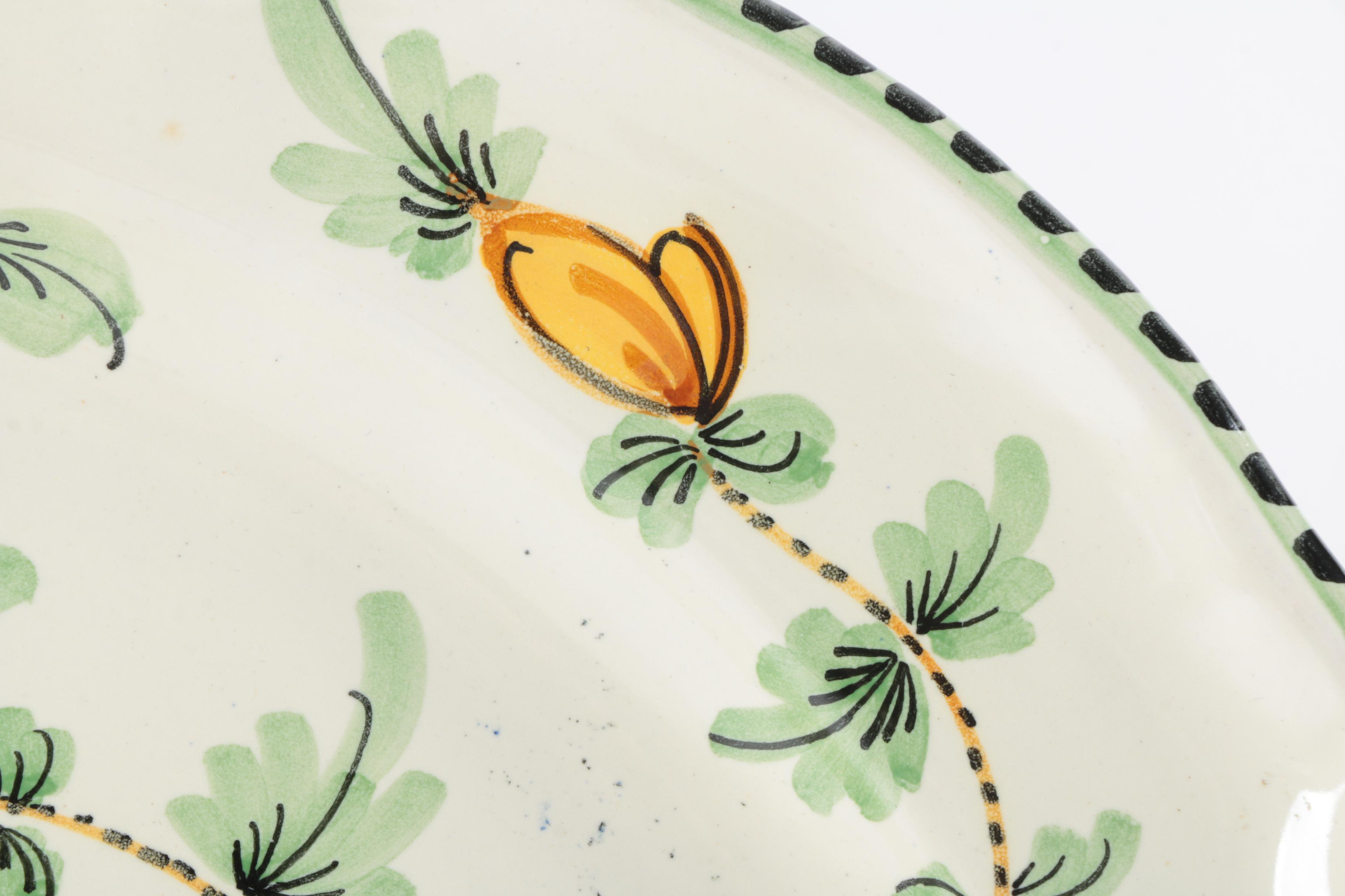 Hand Painted Italian Ceramic Platters