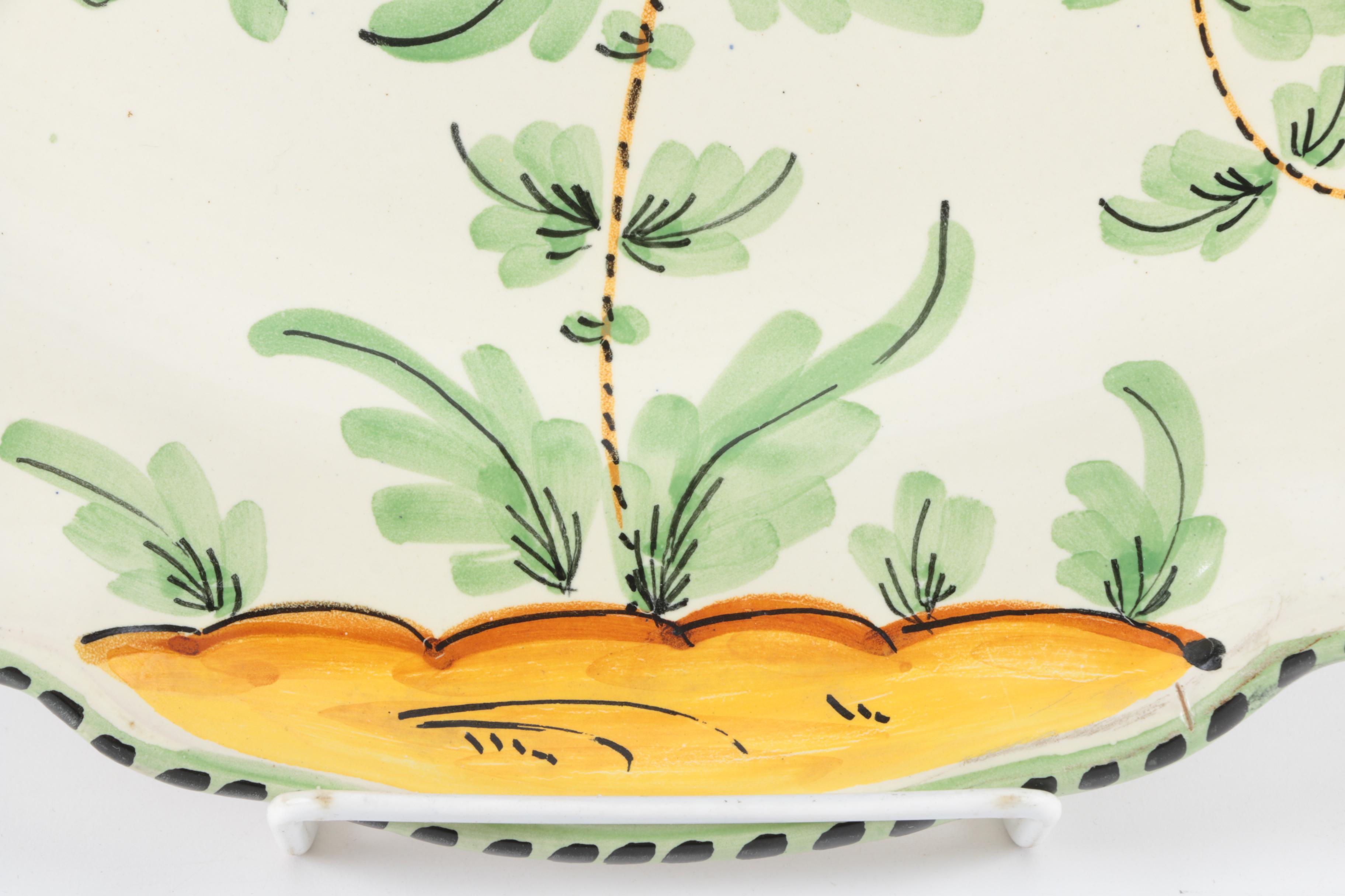 Hand Painted Italian Ceramic Platters