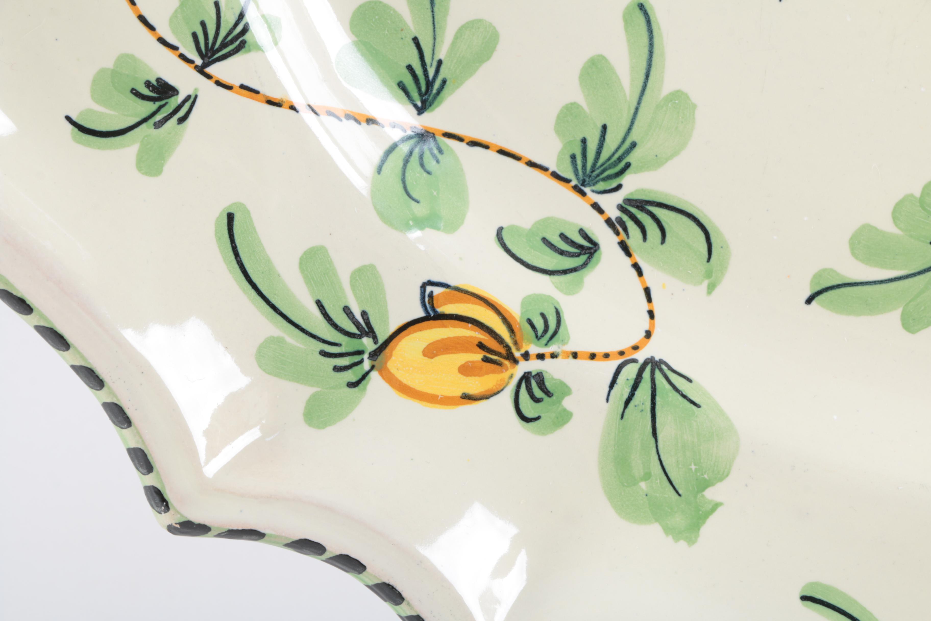 Hand Painted Italian Ceramic Platters