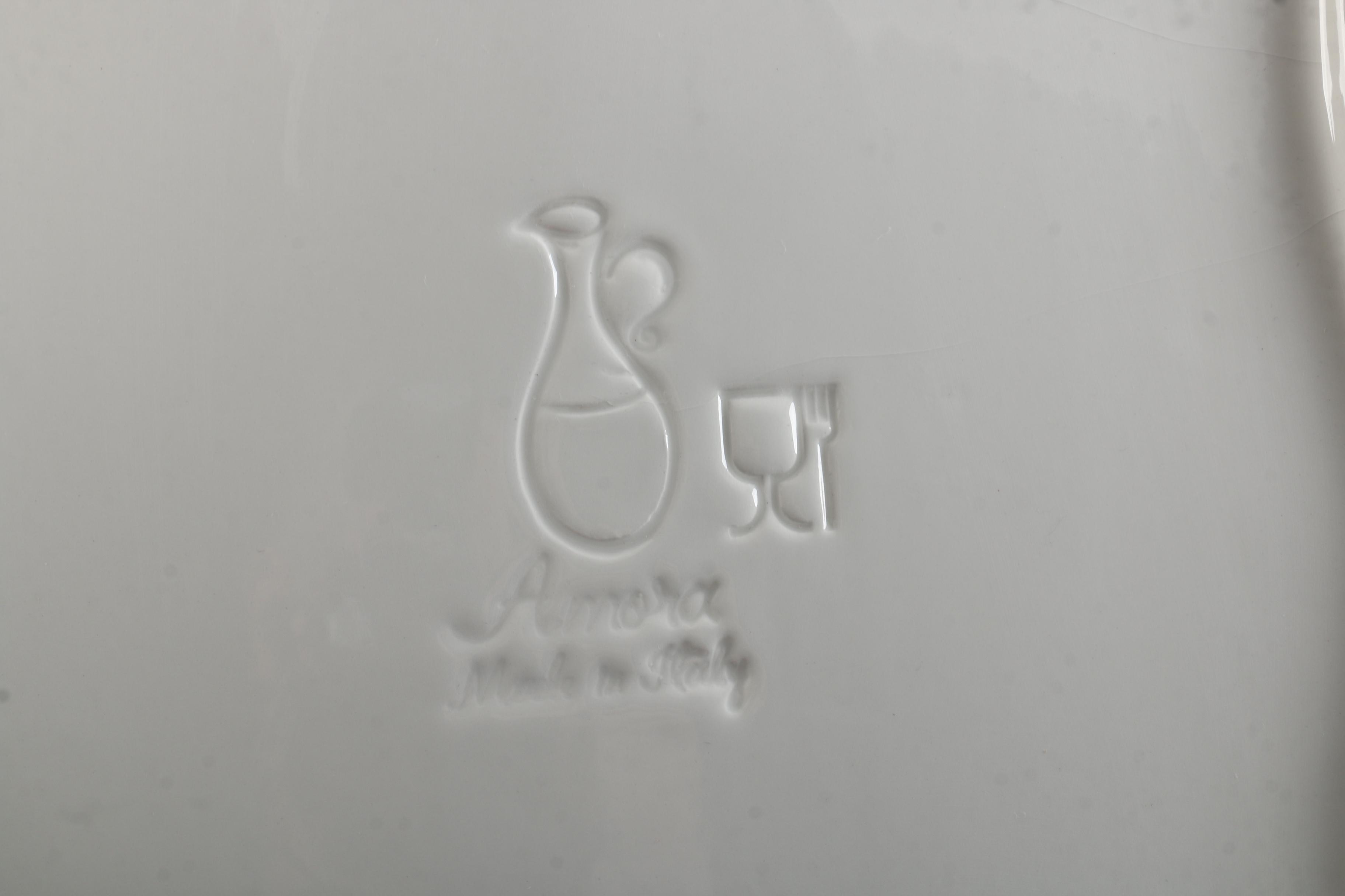 Amora Italian Ceramic Platter and Williams Sonoma Bowl