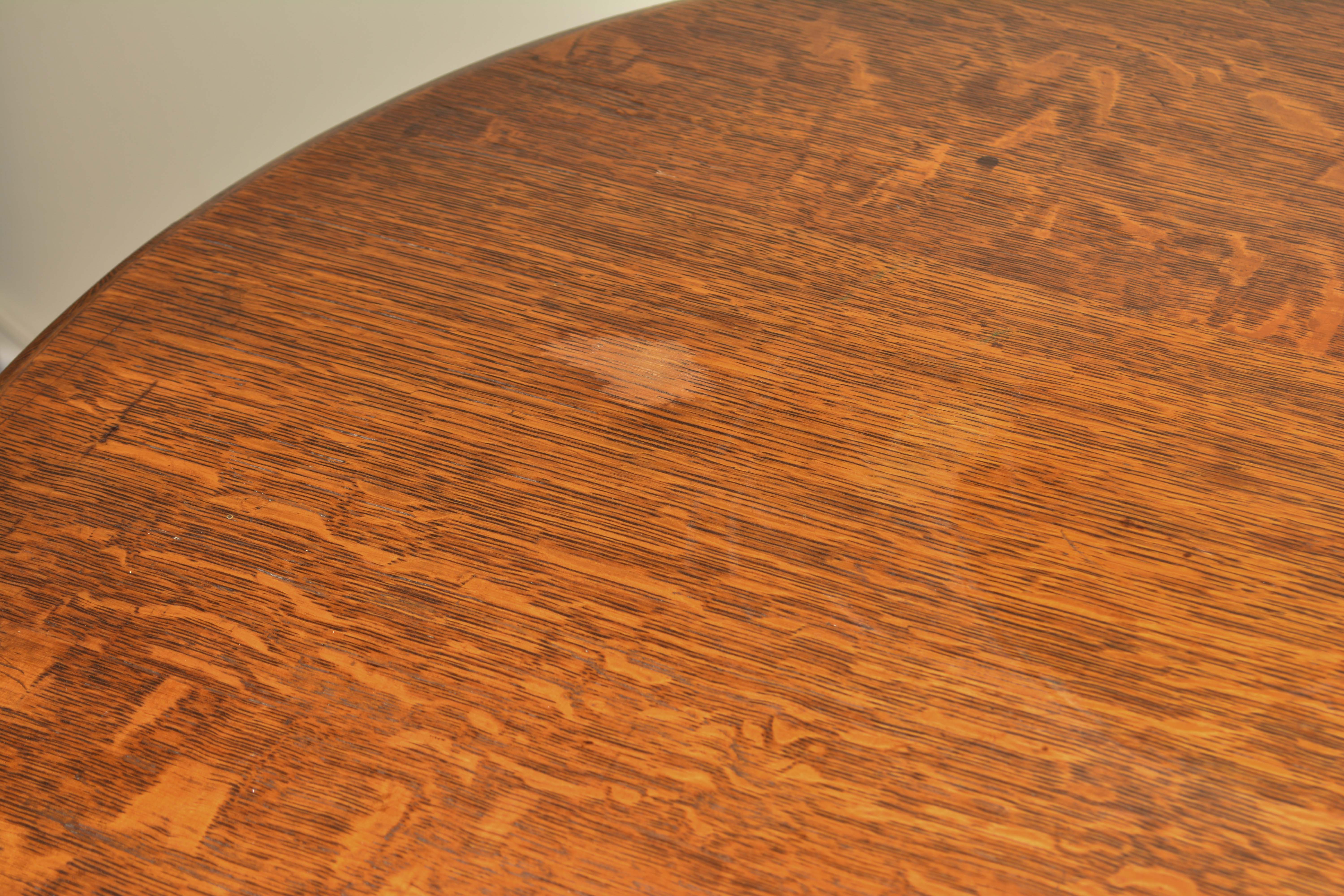 Antique Carved Oak Center Table