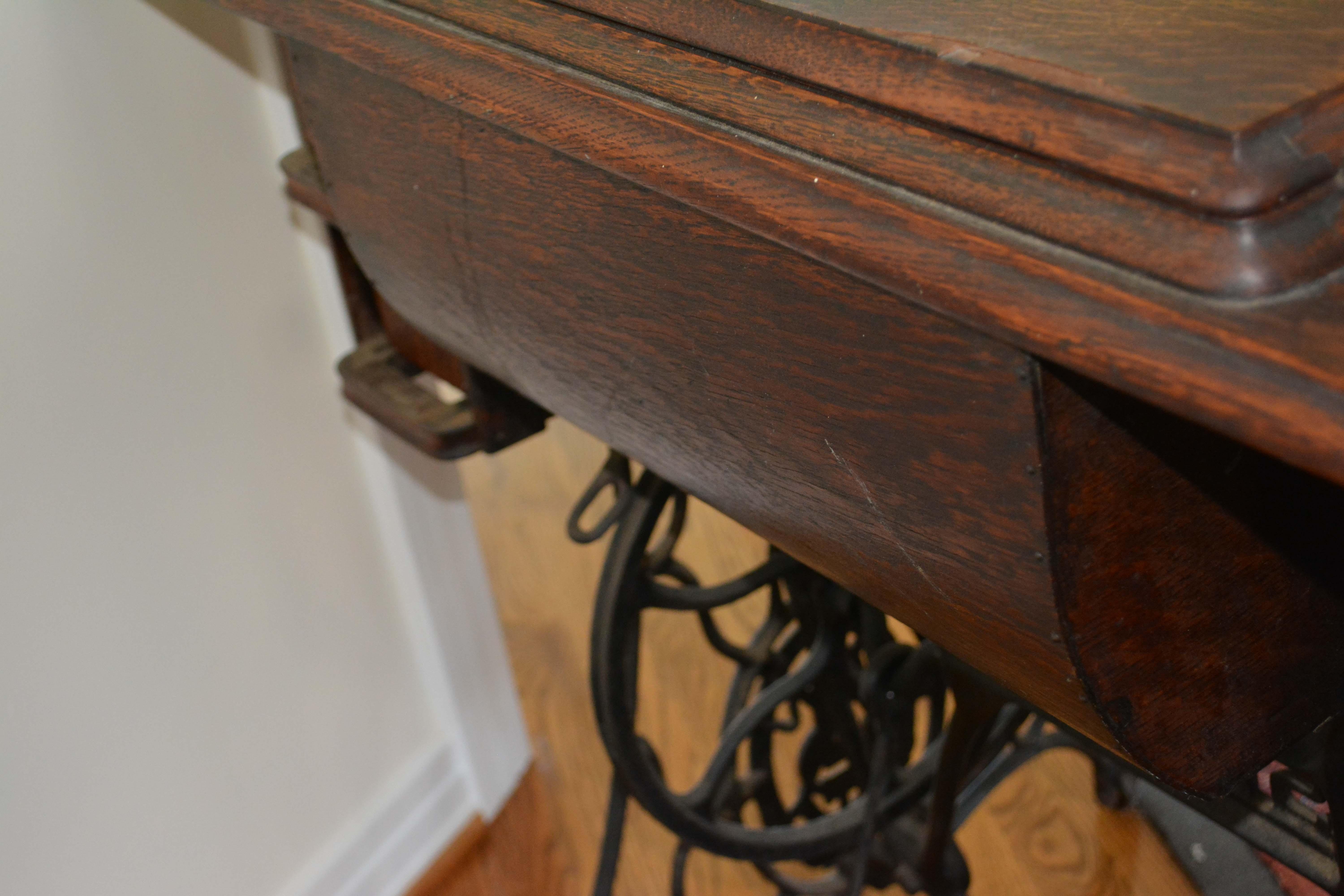 Antique Singer Treadle Sewing Machine