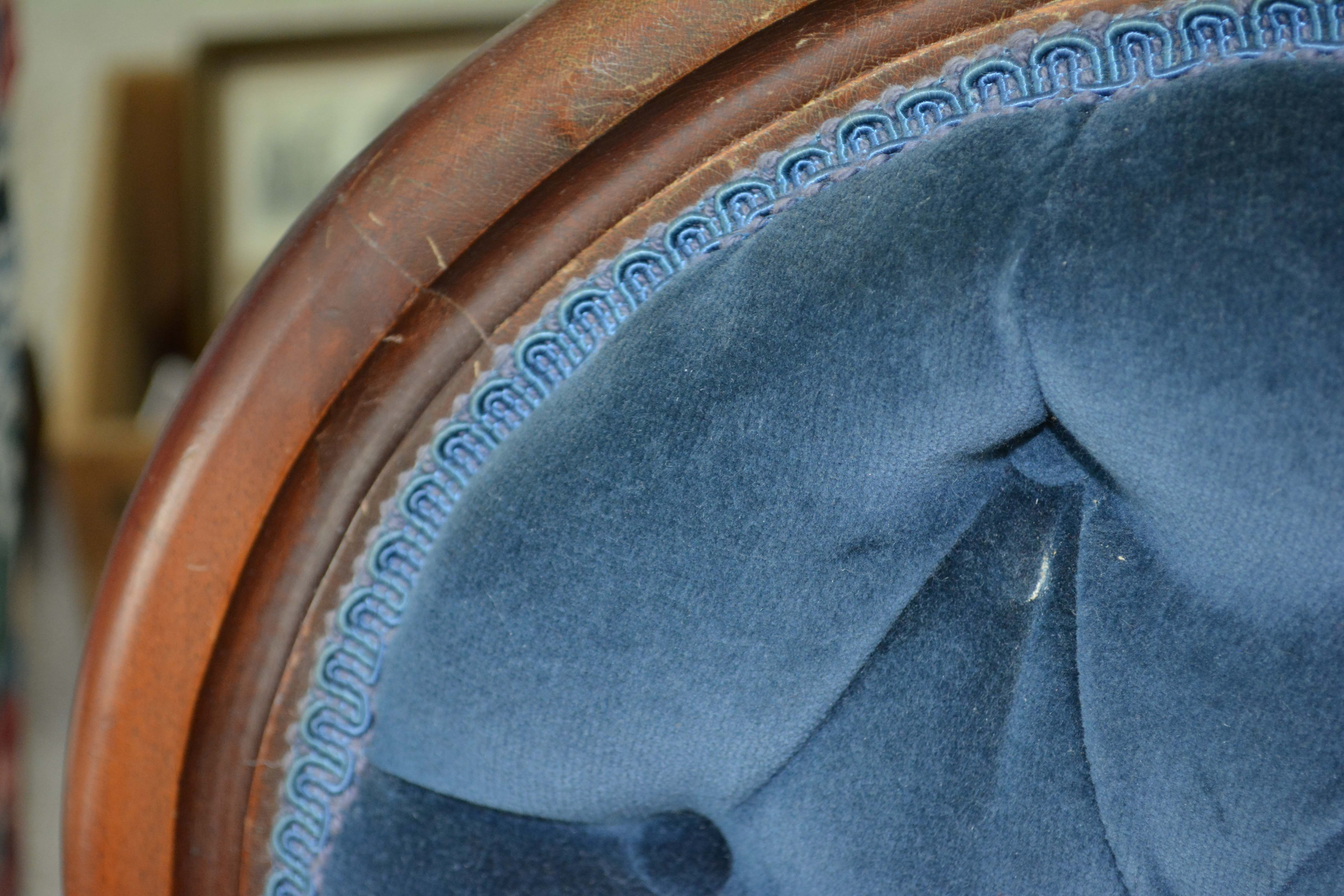 Victorian Style Carved Side Chair