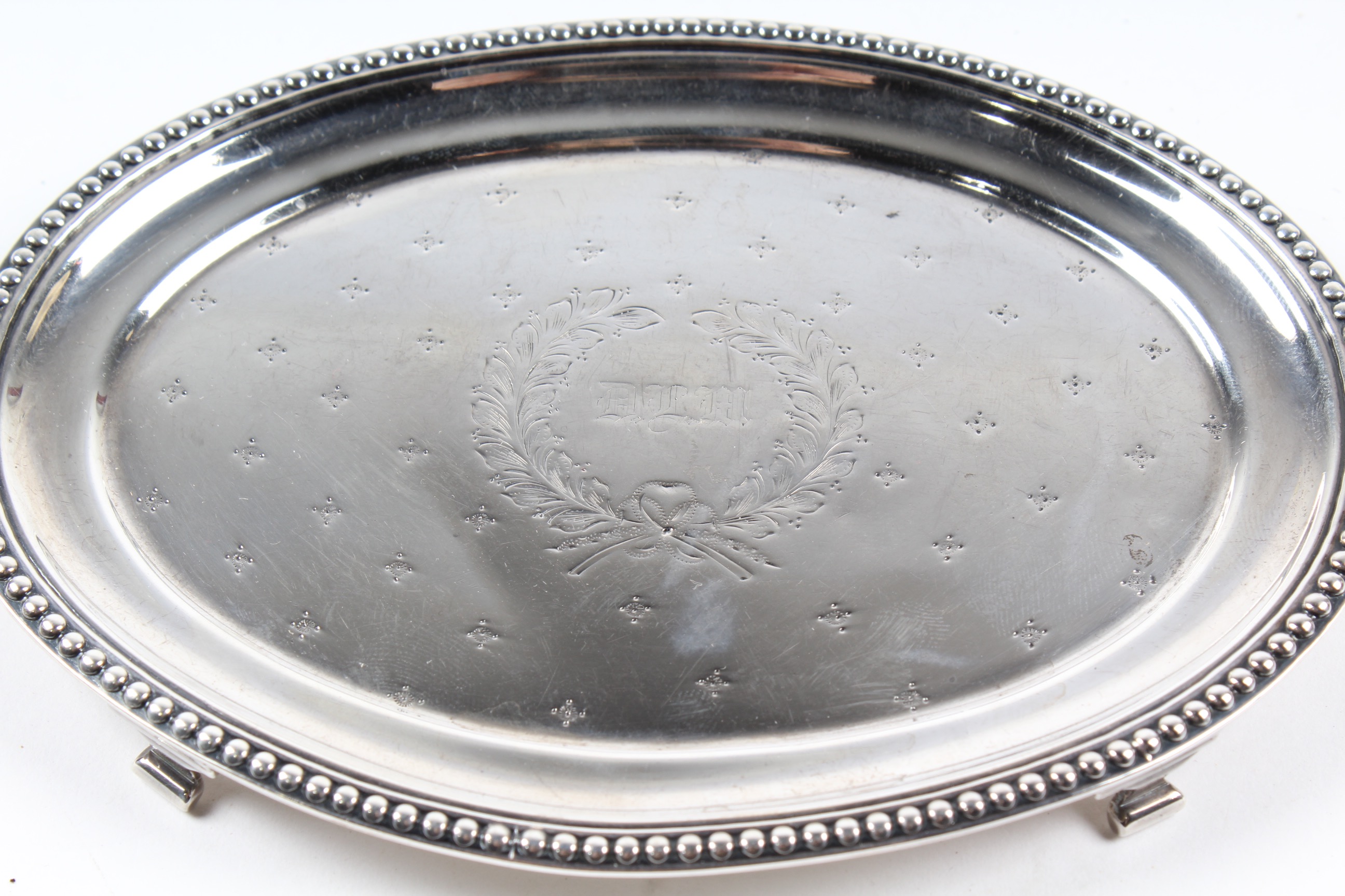 Vintage J.E Caldwell Sterling Silver Salver