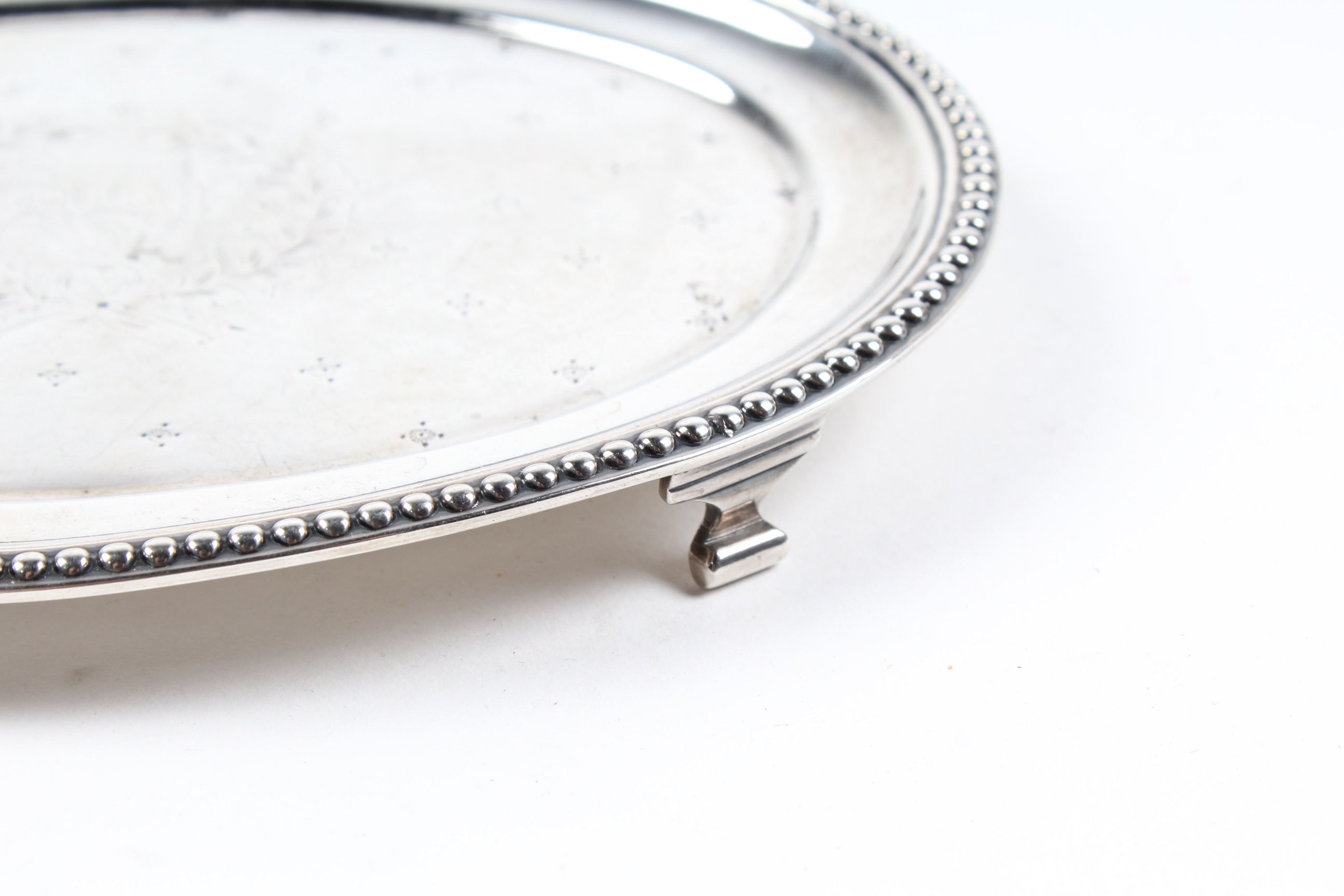 Vintage J.E Caldwell Sterling Silver Salver