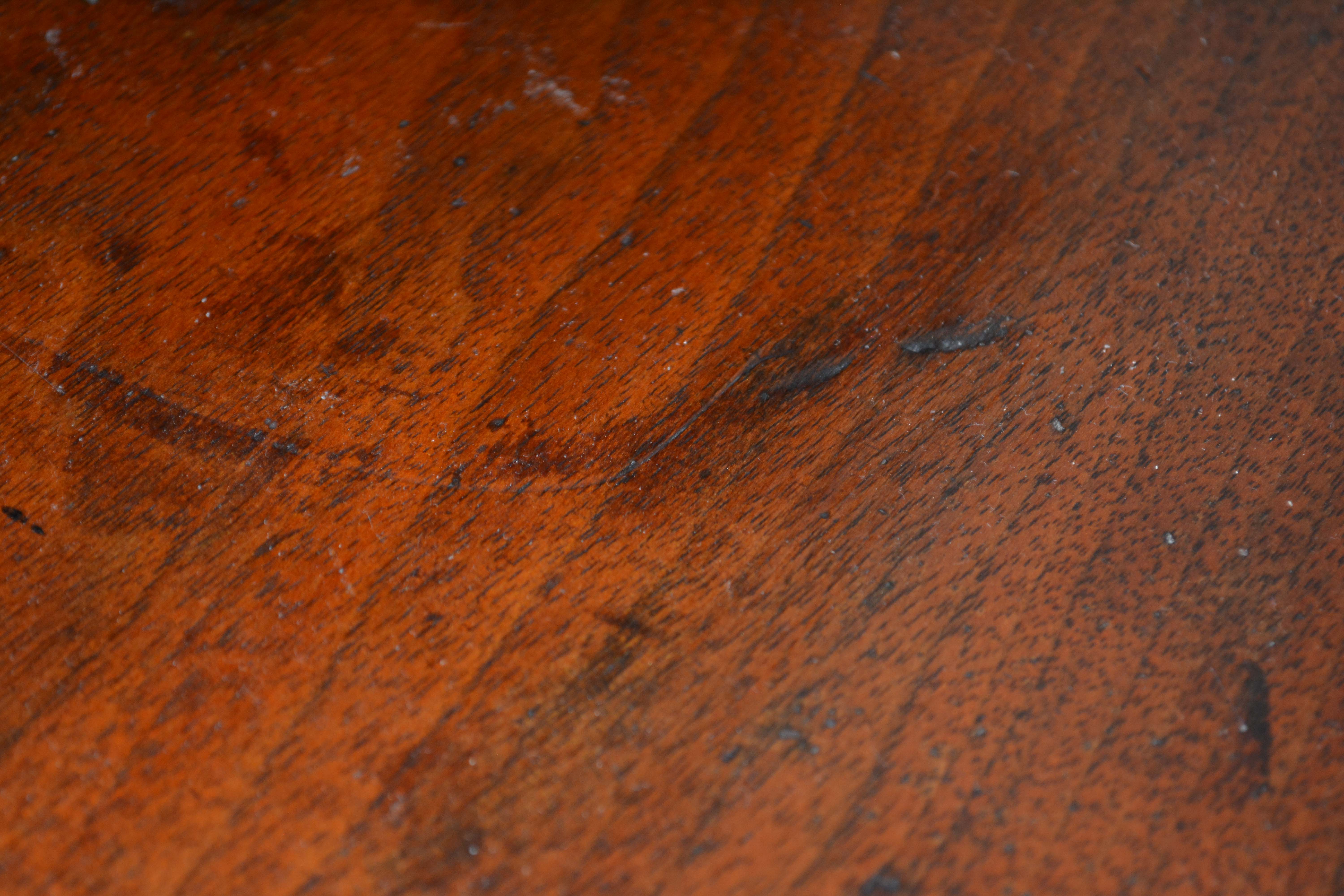 Late Victorian Walnut Buffet with Mirrored Shelves