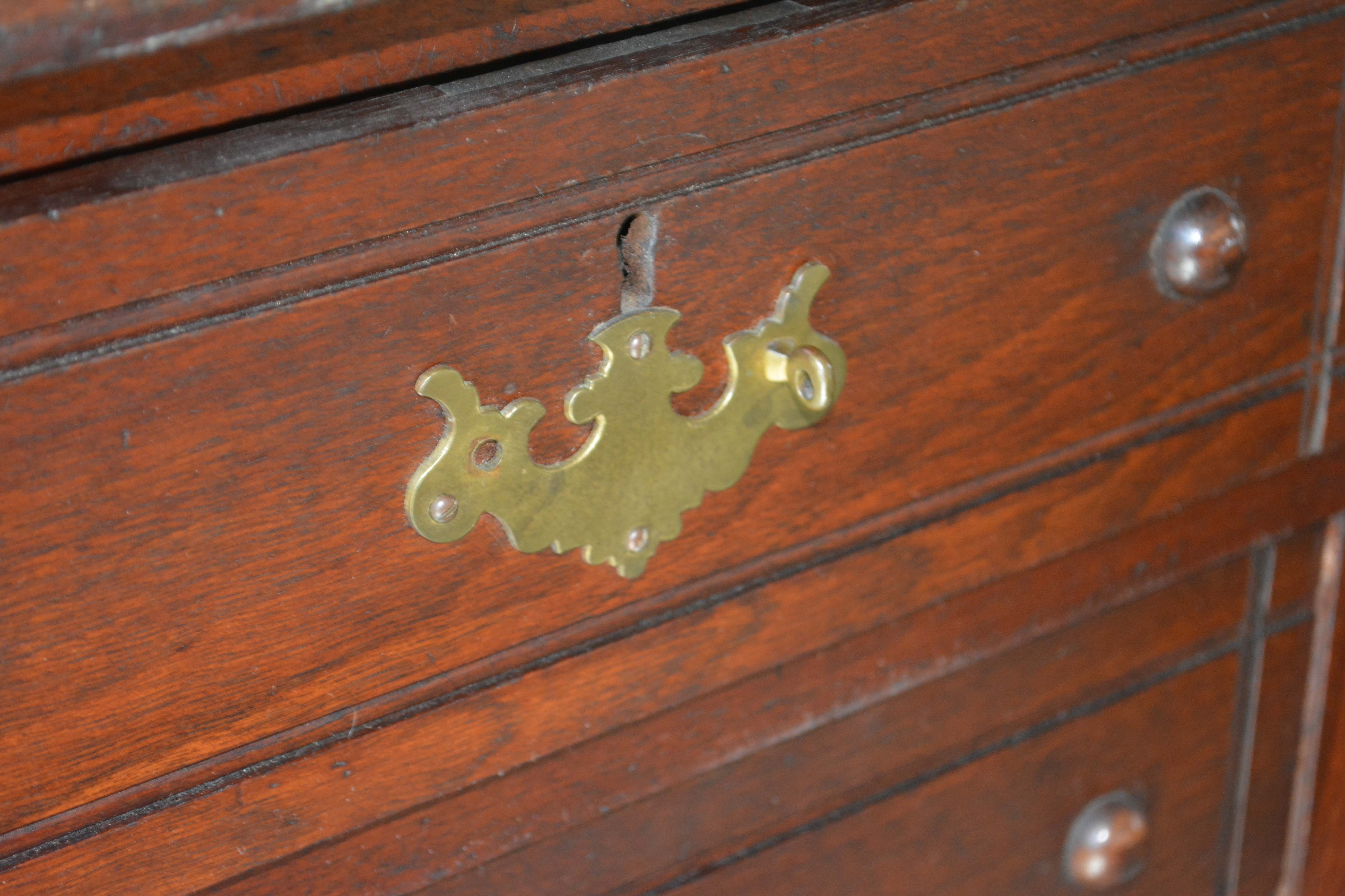 Late Victorian Walnut Buffet with Mirrored Shelves