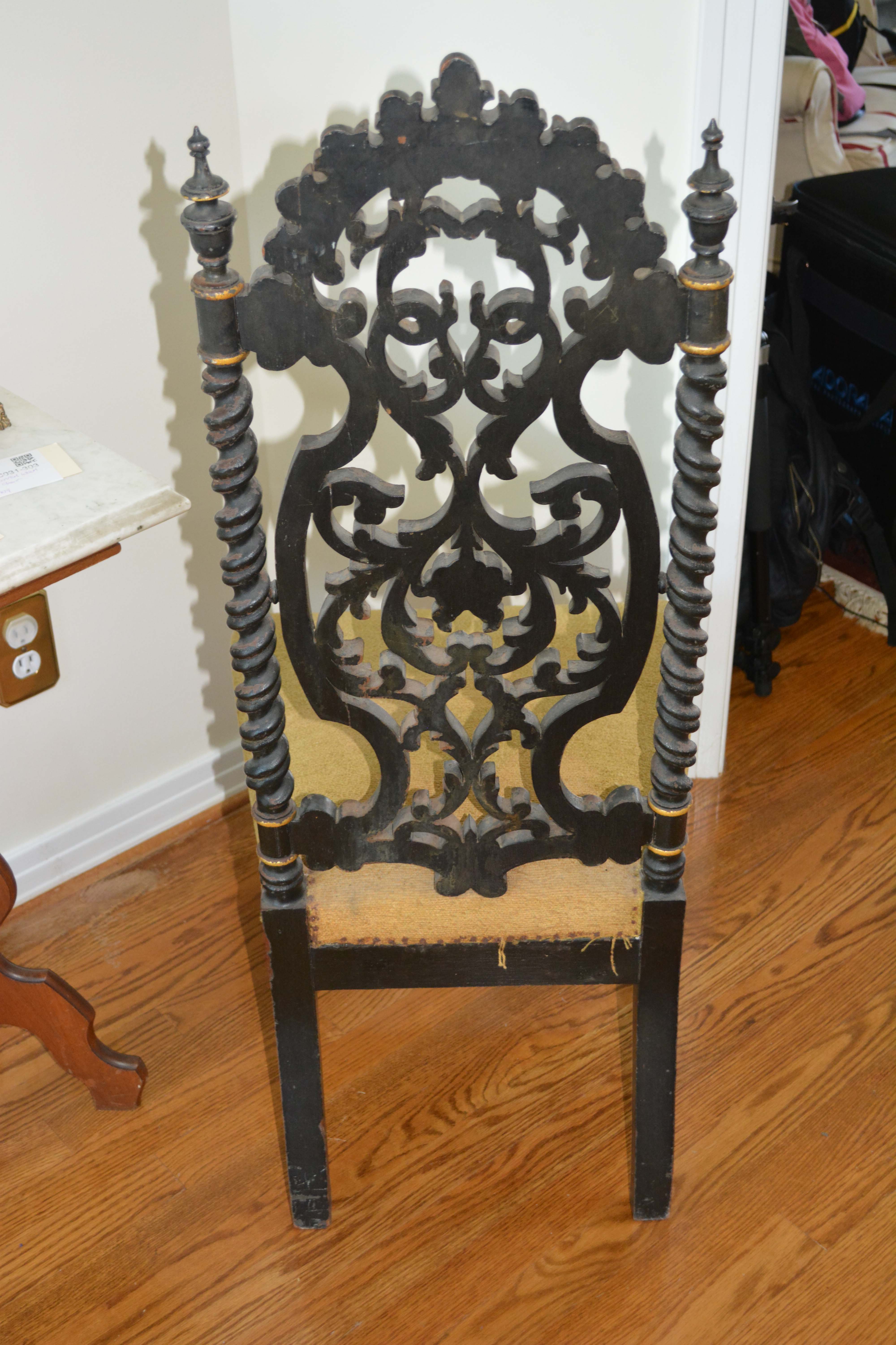 Elizabethan Victorian Side Chair