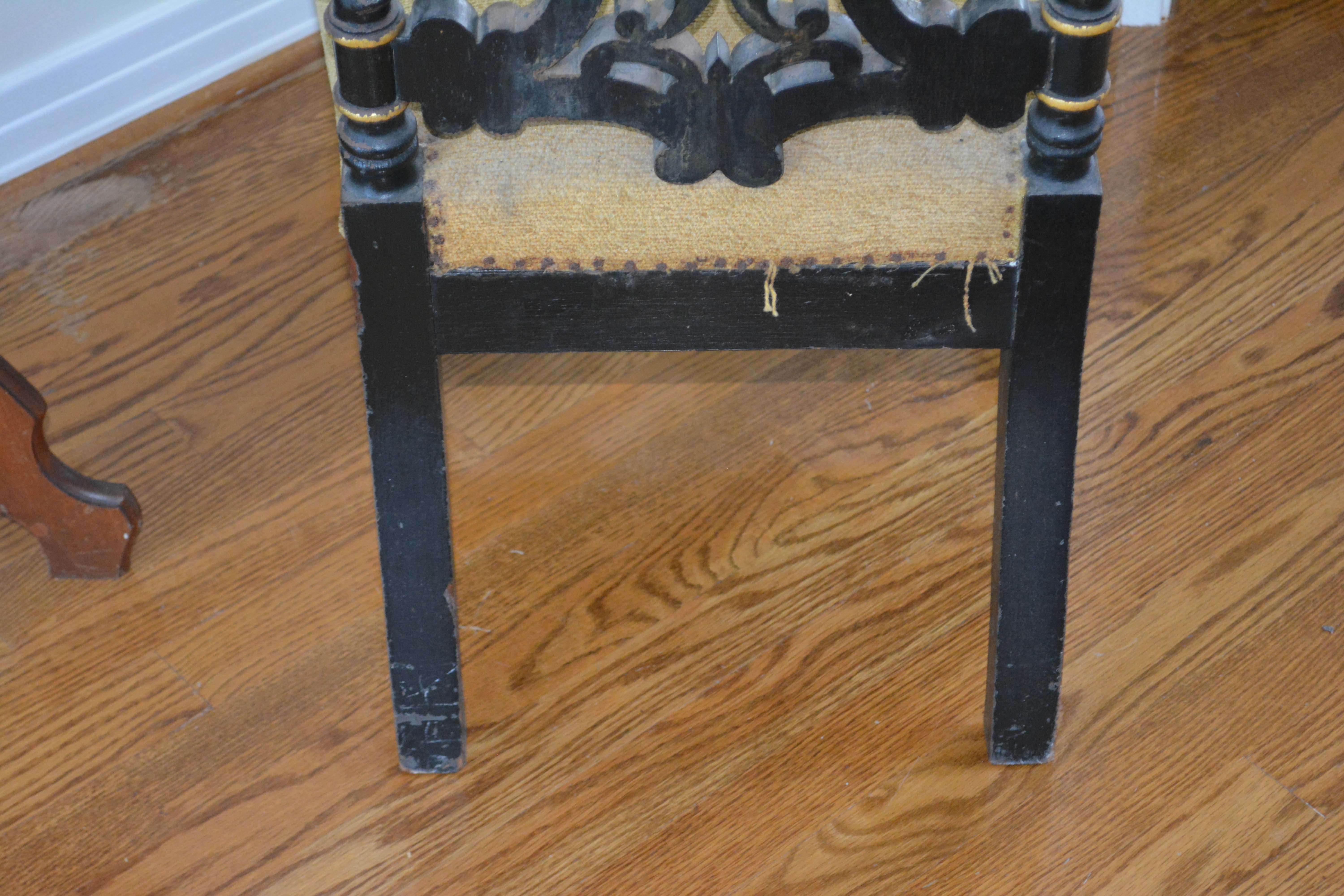 Elizabethan Victorian Side Chair