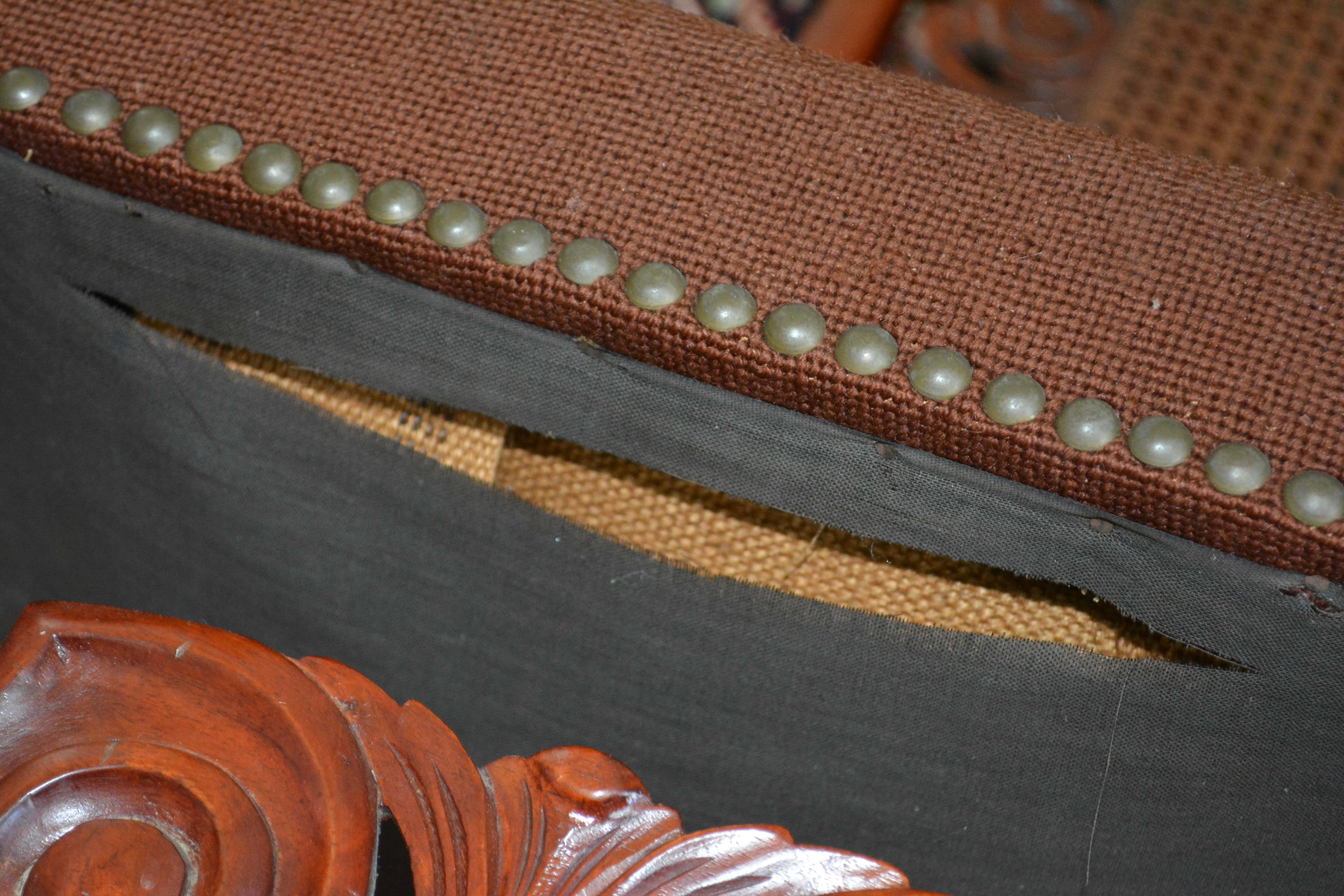 English Renaissance Style Mahogany Side Chair