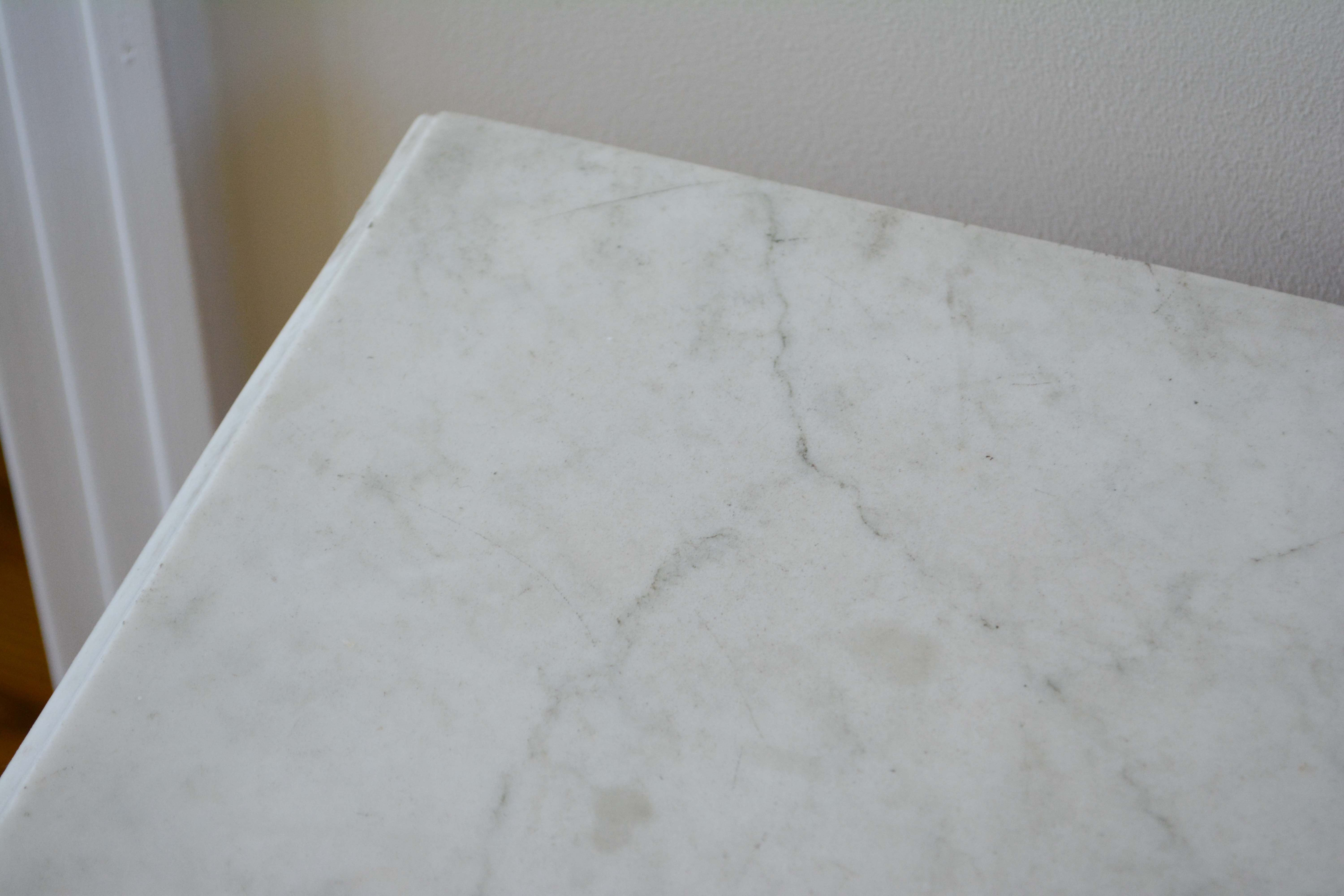 Victorian Marble Top Side Table