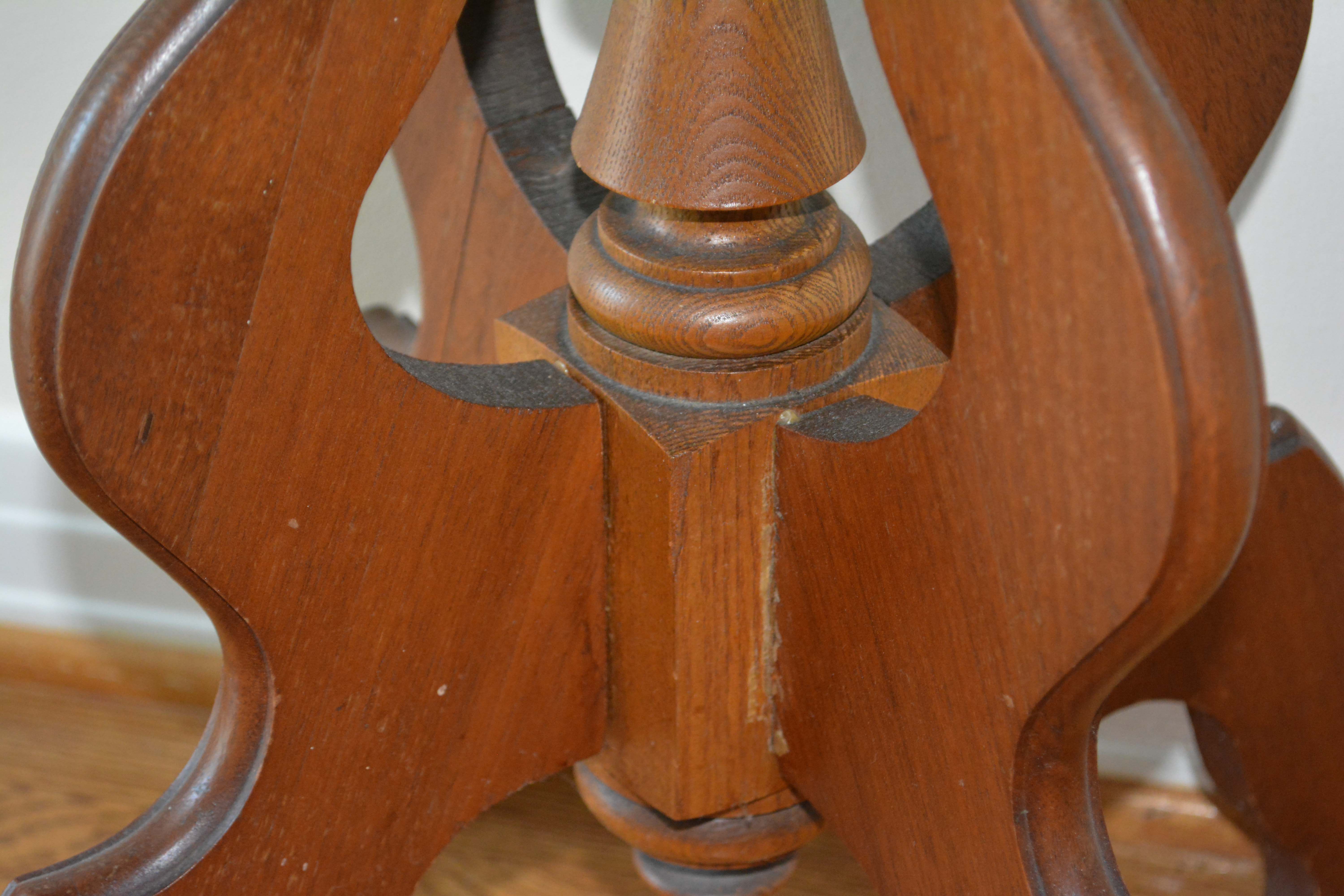 Victorian Marble Top Side Table