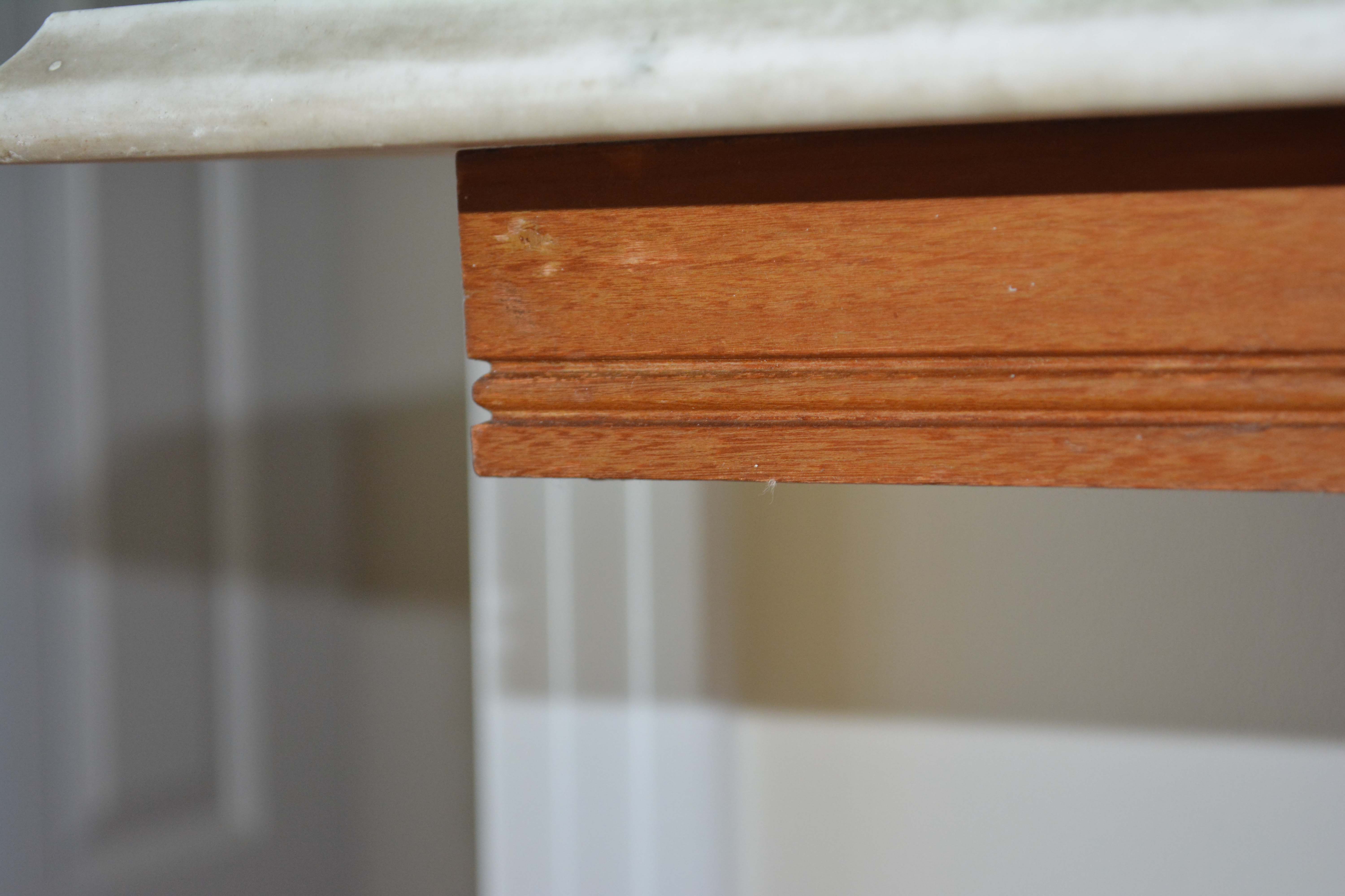 Victorian Marble Top Side Table