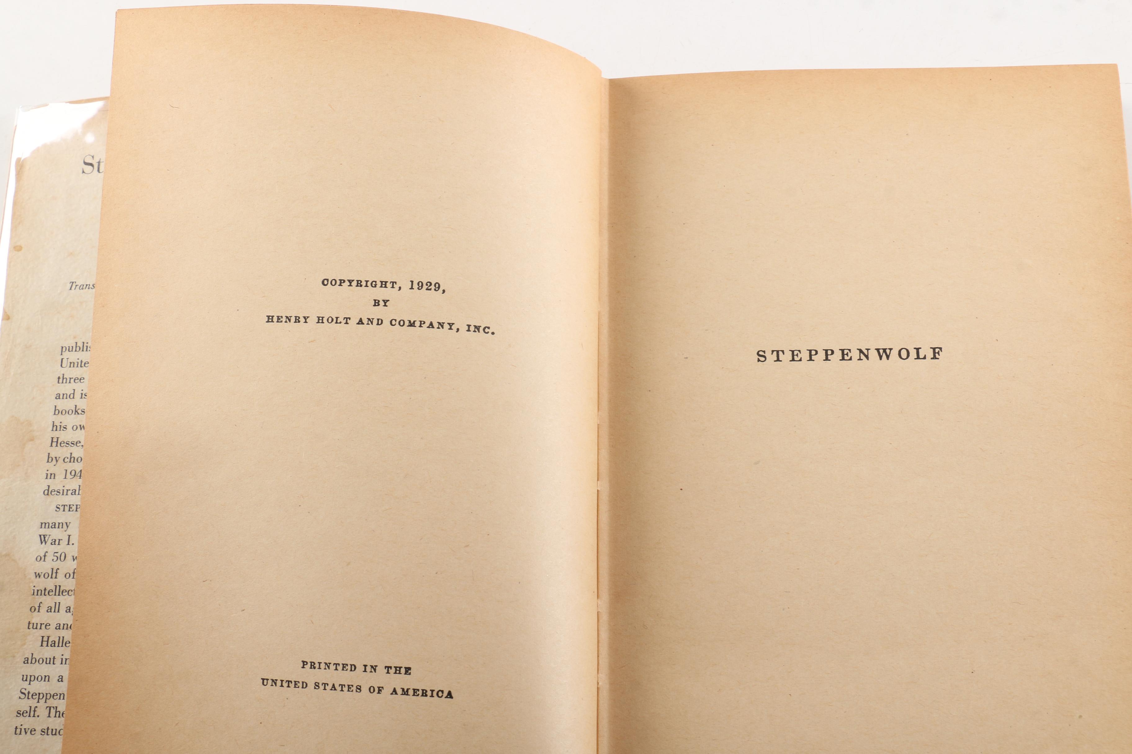 Multiple Copies of "Steppenwolf" by Hermann Hesse