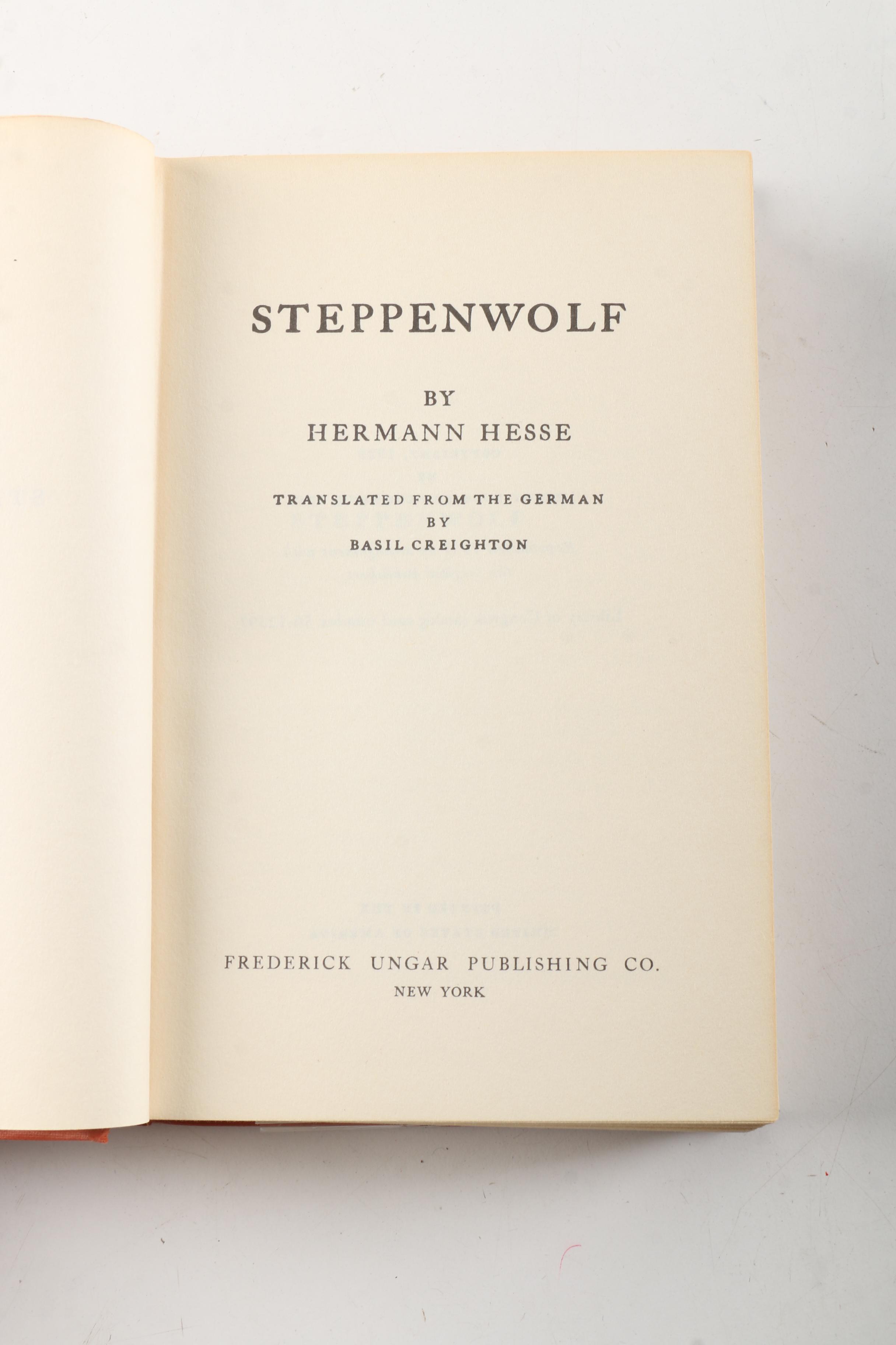 Multiple Copies of "Steppenwolf" by Hermann Hesse