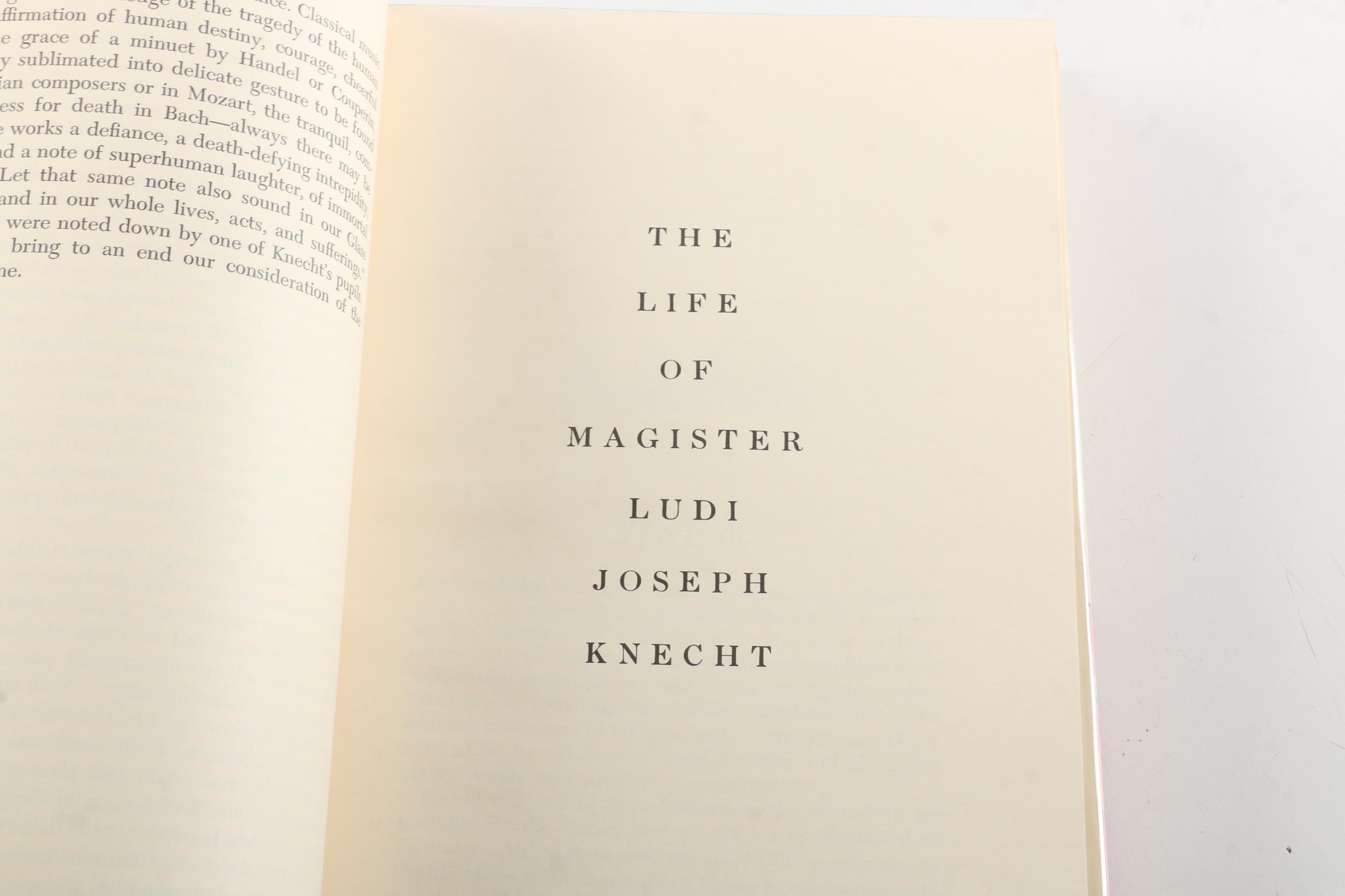 First American Edition of Hermann Hesse's "The Glass Bead Game (Magister Ludi)"