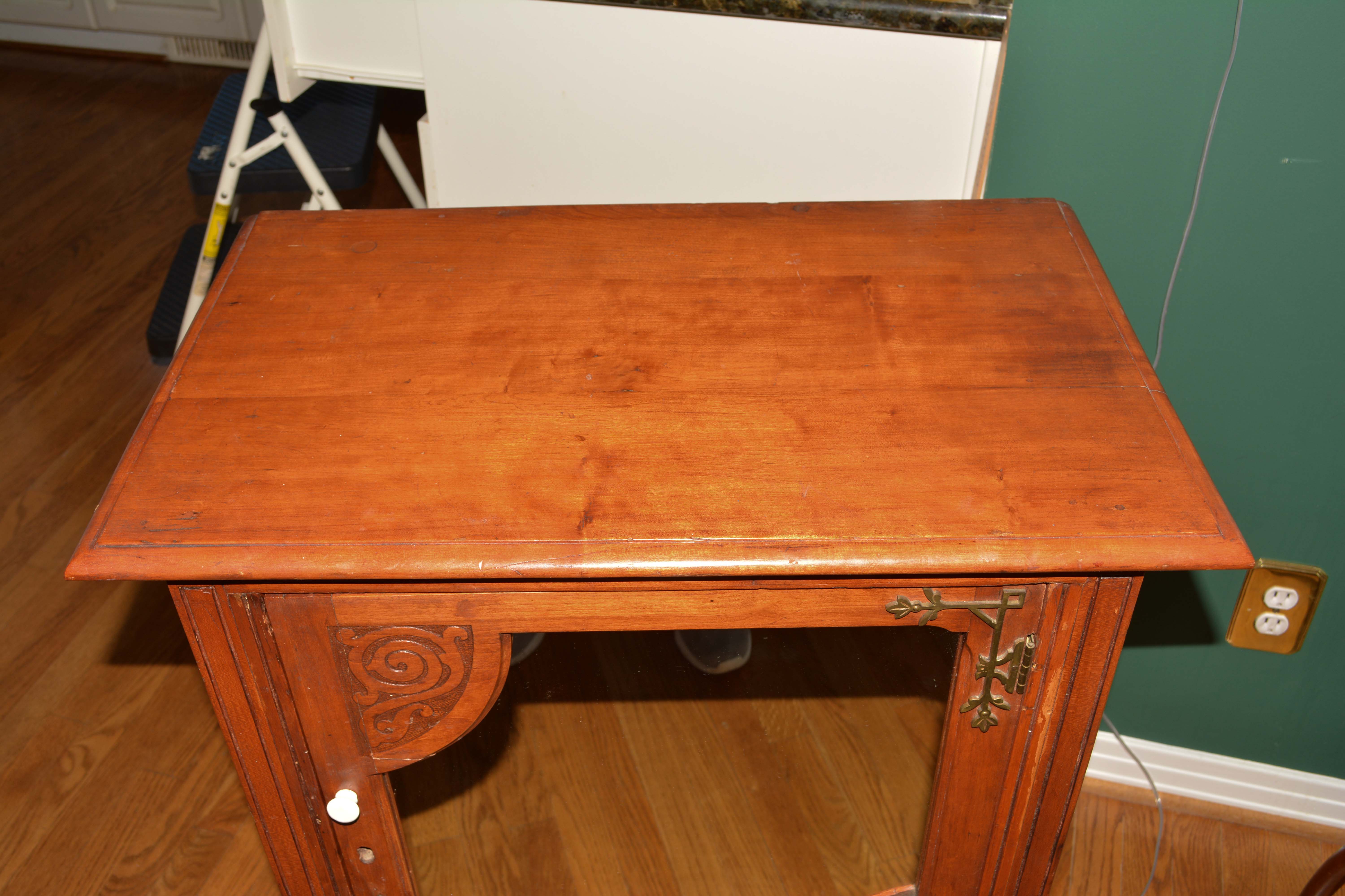 Late Victorian Sycamore Cabinet
