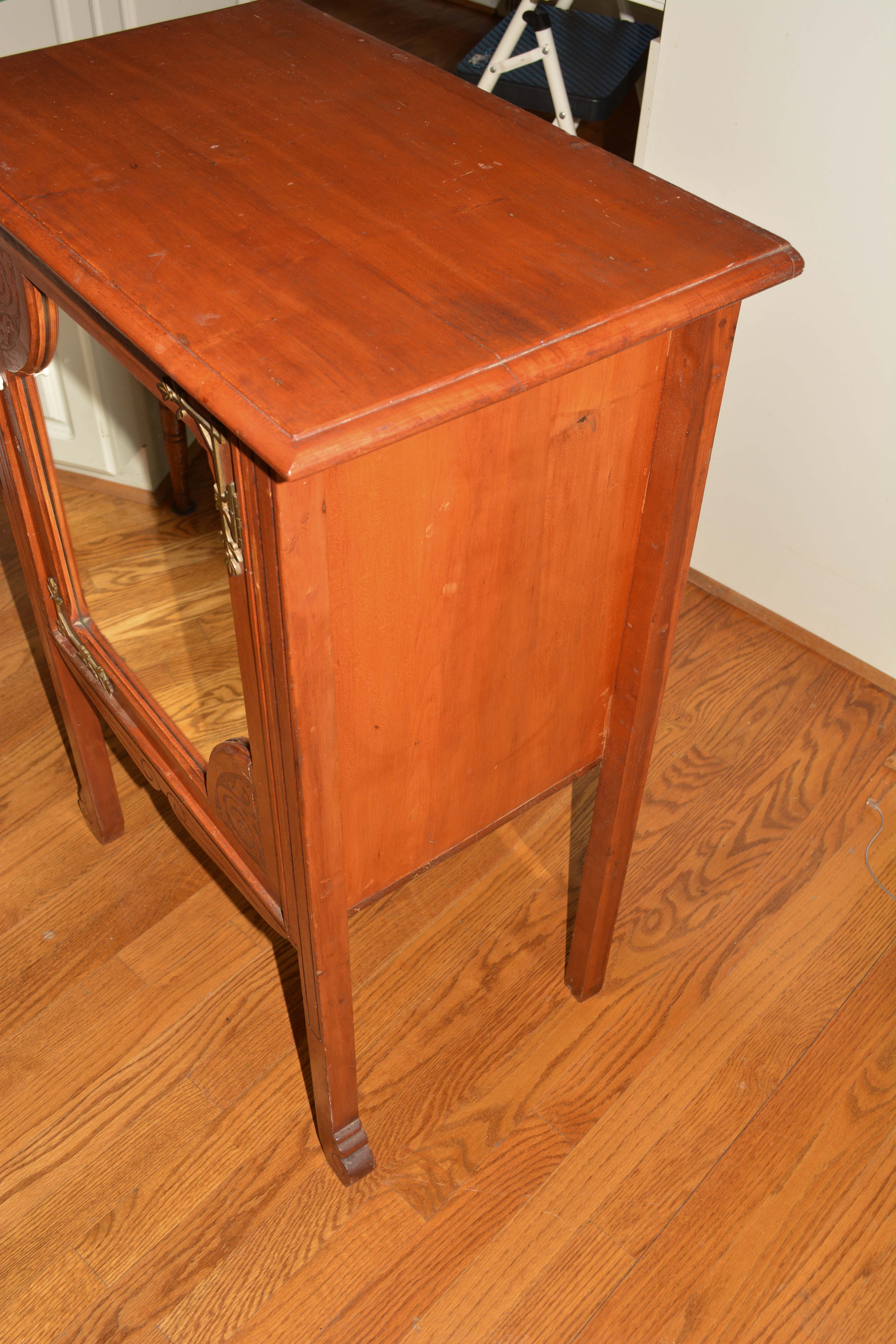 Late Victorian Sycamore Cabinet