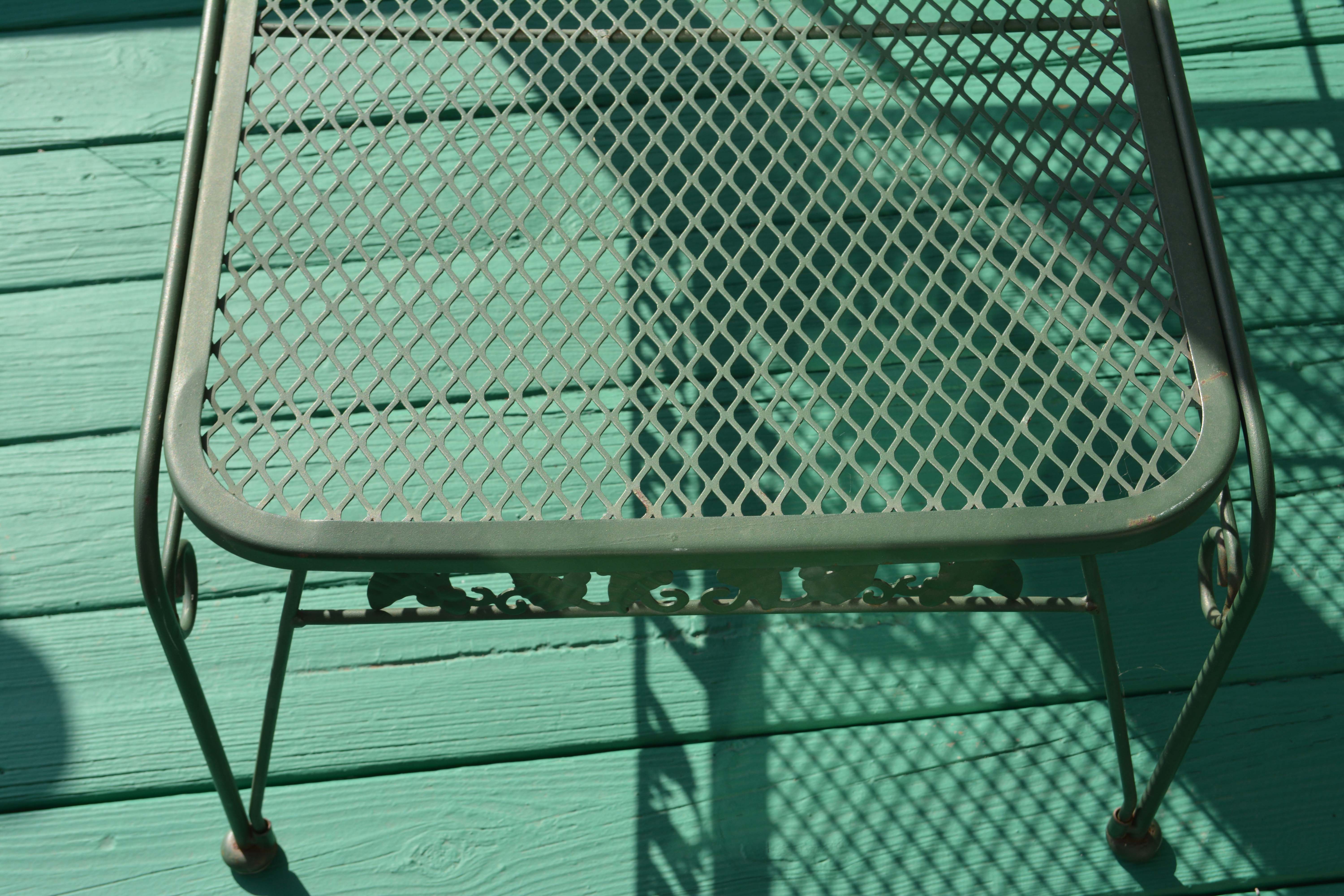 Wrought Iron Lounger