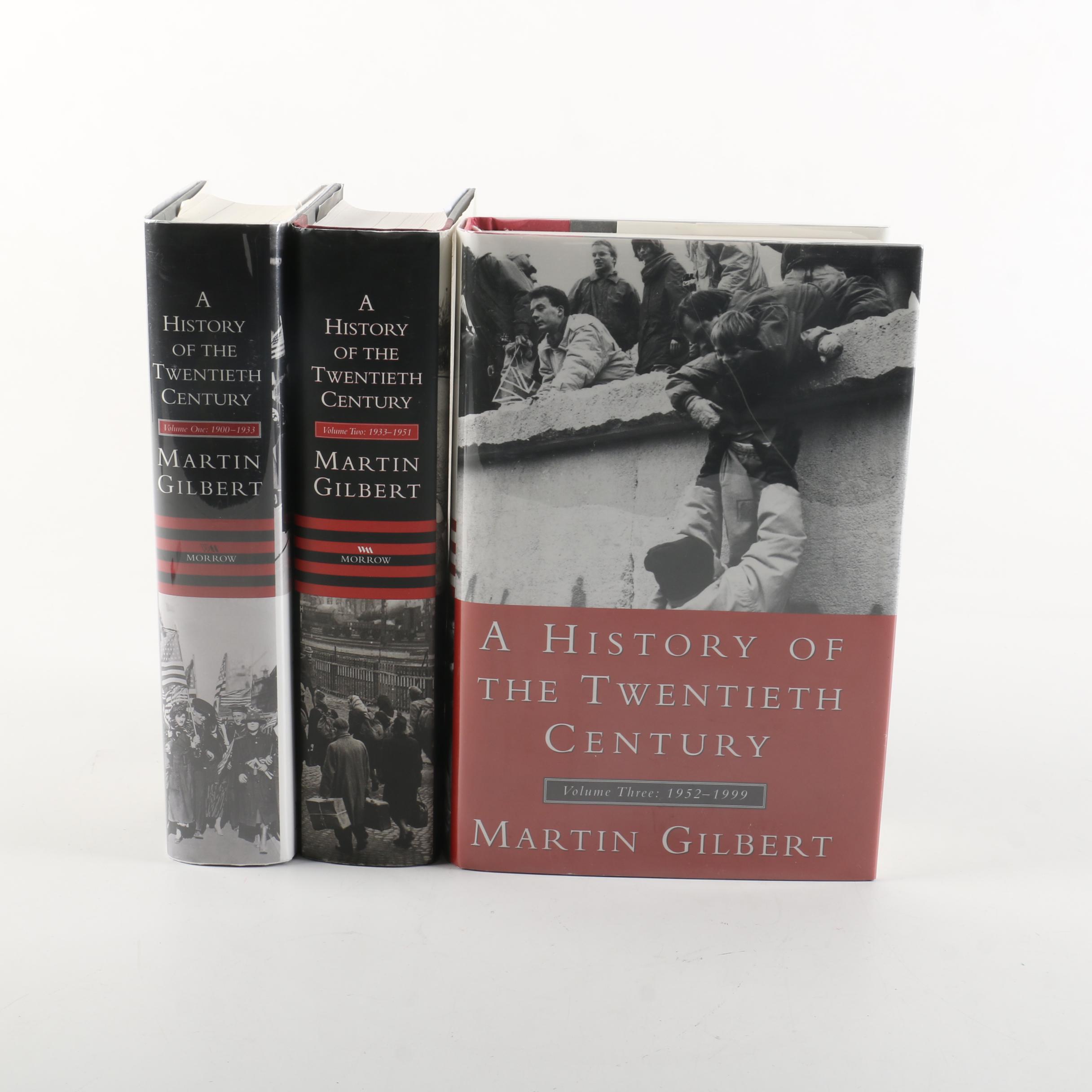 1997 "A History of the 20th Century" in Three Volumes by Martin Gilbert