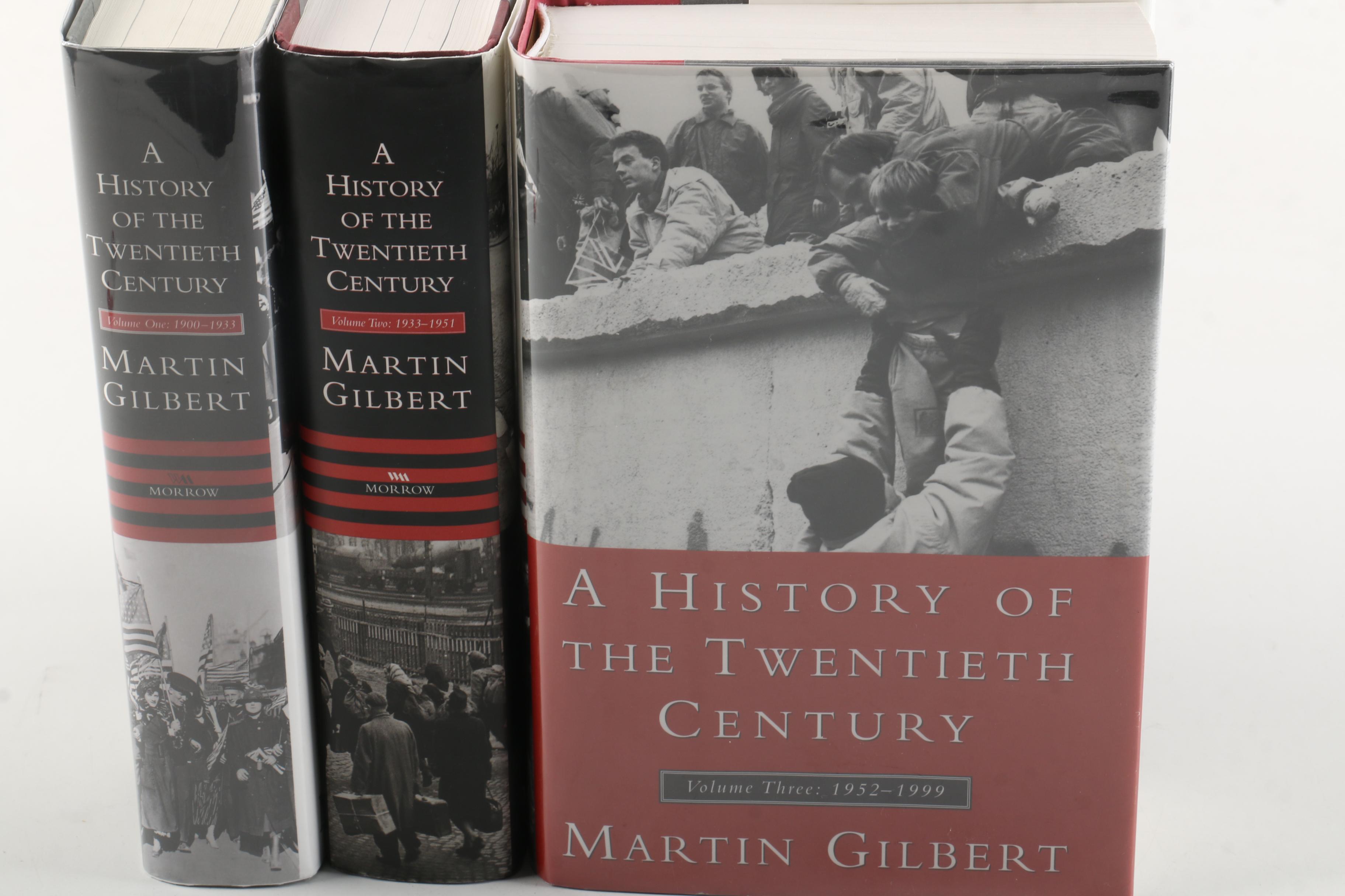 1997 "A History of the 20th Century" in Three Volumes by Martin Gilbert