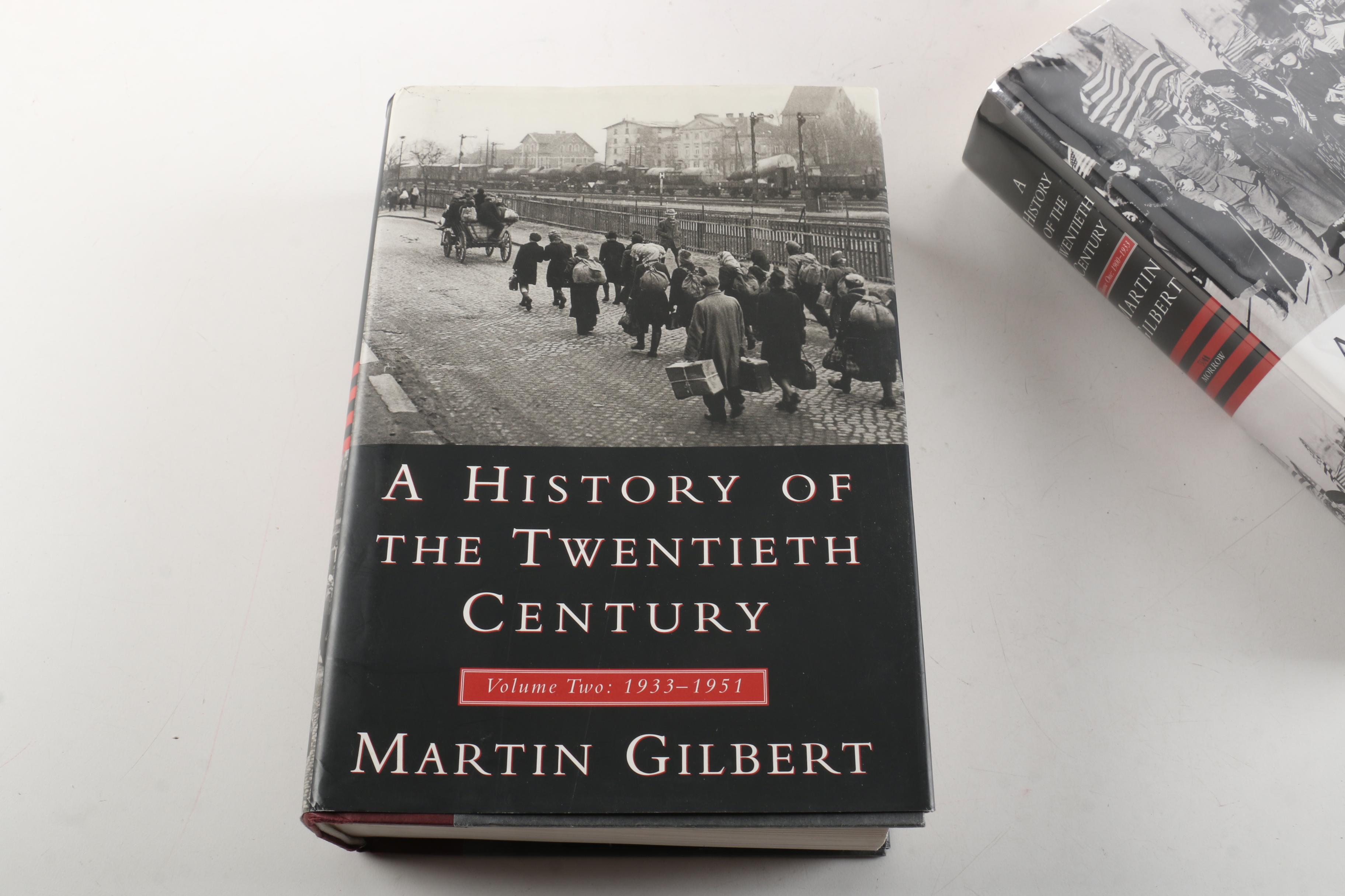1997 "A History of the 20th Century" in Three Volumes by Martin Gilbert
