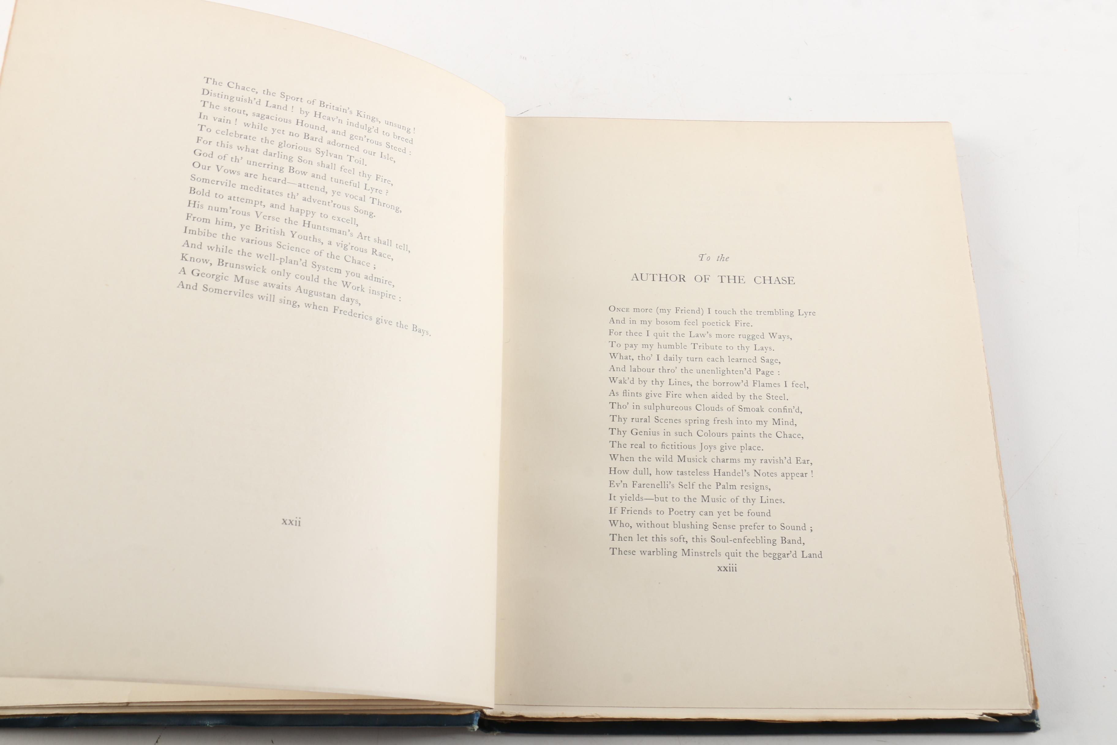 1896 "The Chase: A Poem" by William Somervile, Illustrated by Hugh Thompson