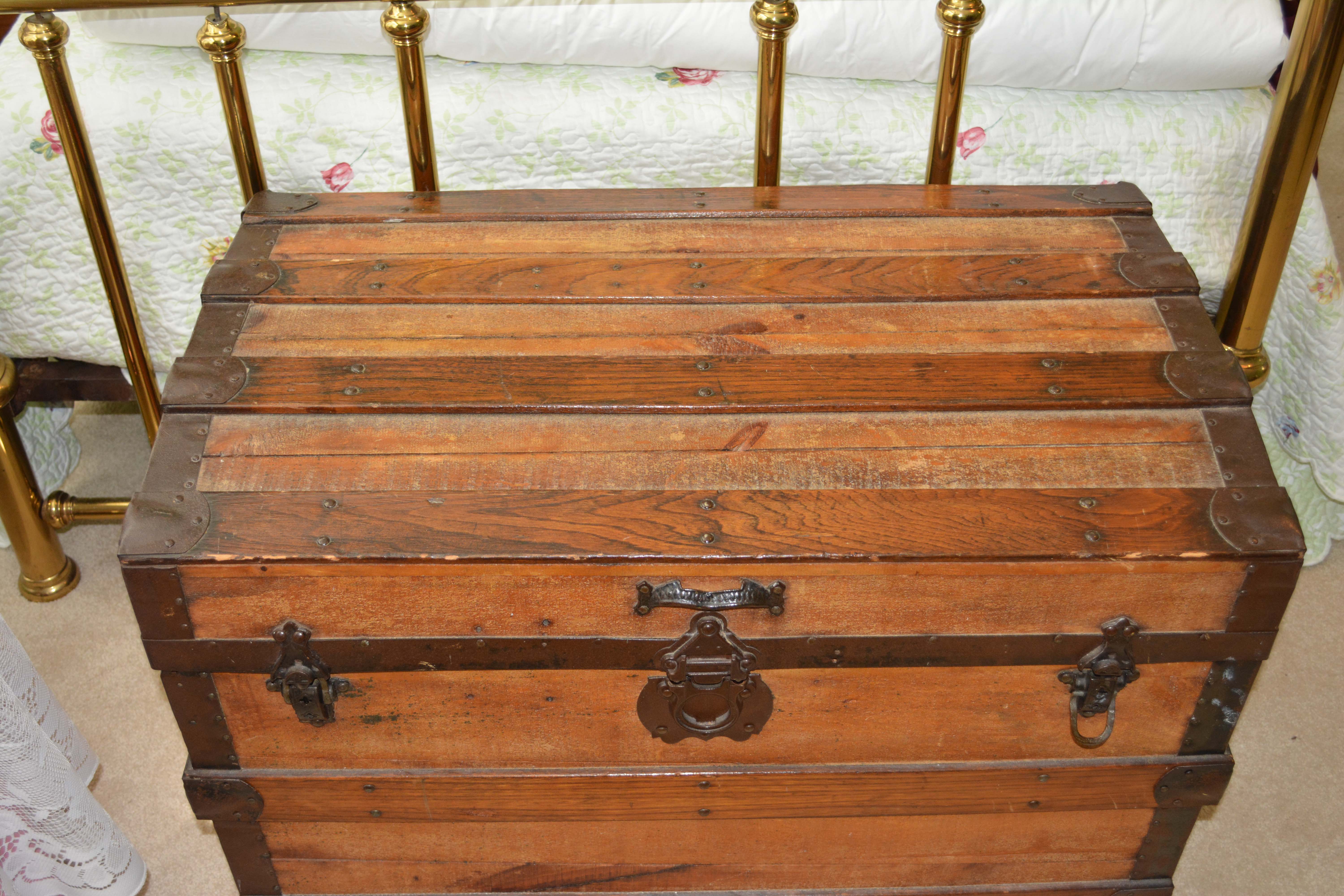 Antique Dome Top Trunk