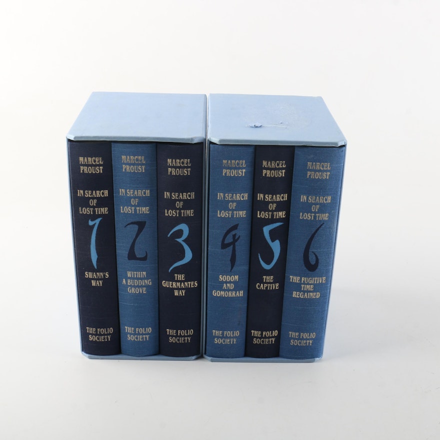 Boxed Folio Society Printing of "In Search of Lost Time" by Marcel Proust
