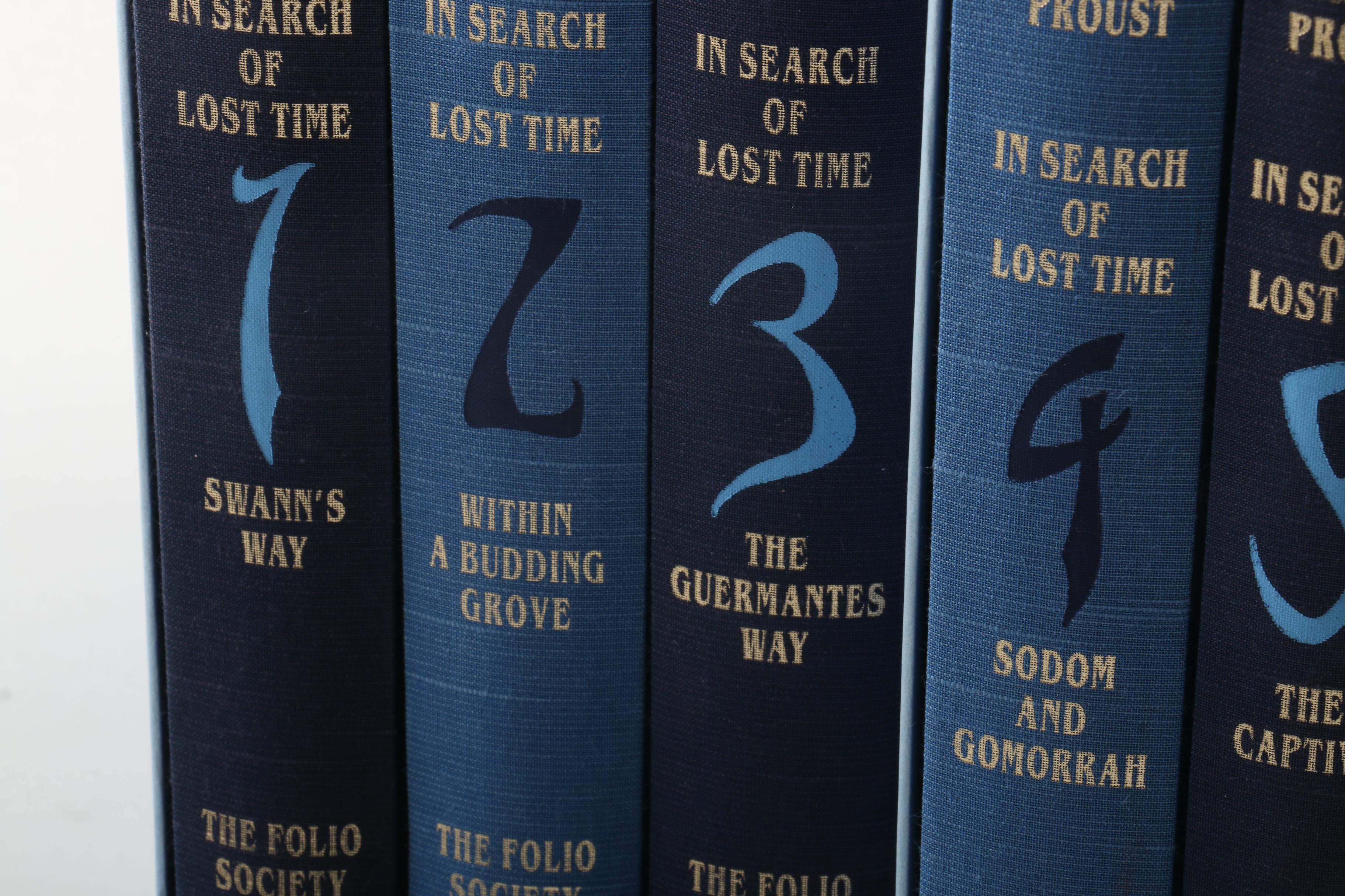 Boxed Folio Society Printing of "In Search of Lost Time" by Marcel Proust