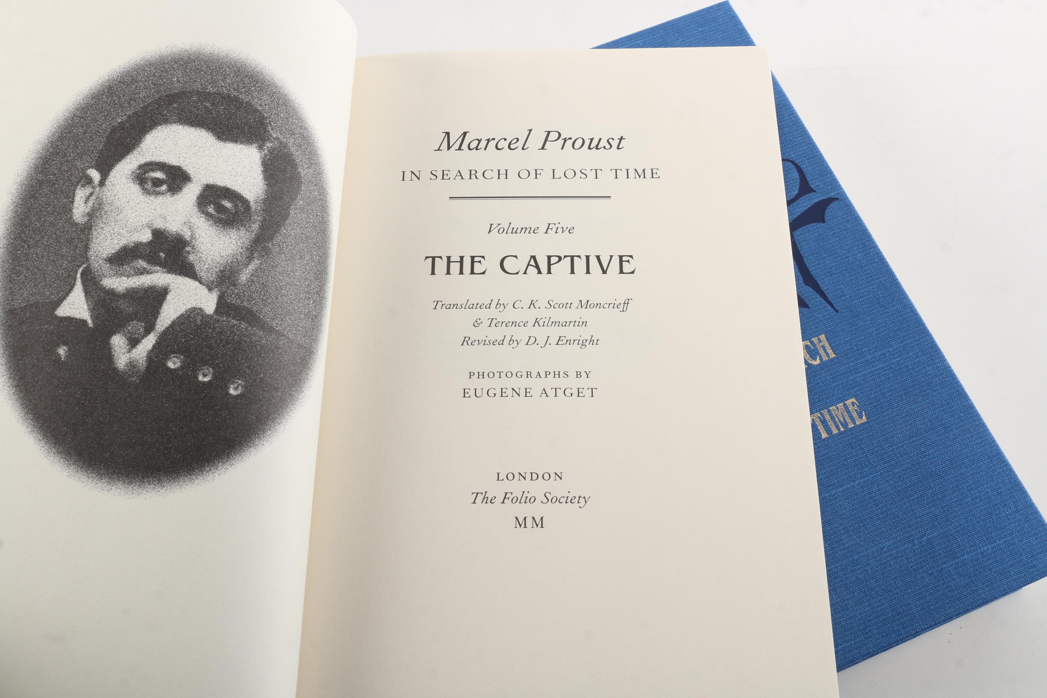 Boxed Folio Society Printing of "In Search of Lost Time" by Marcel Proust