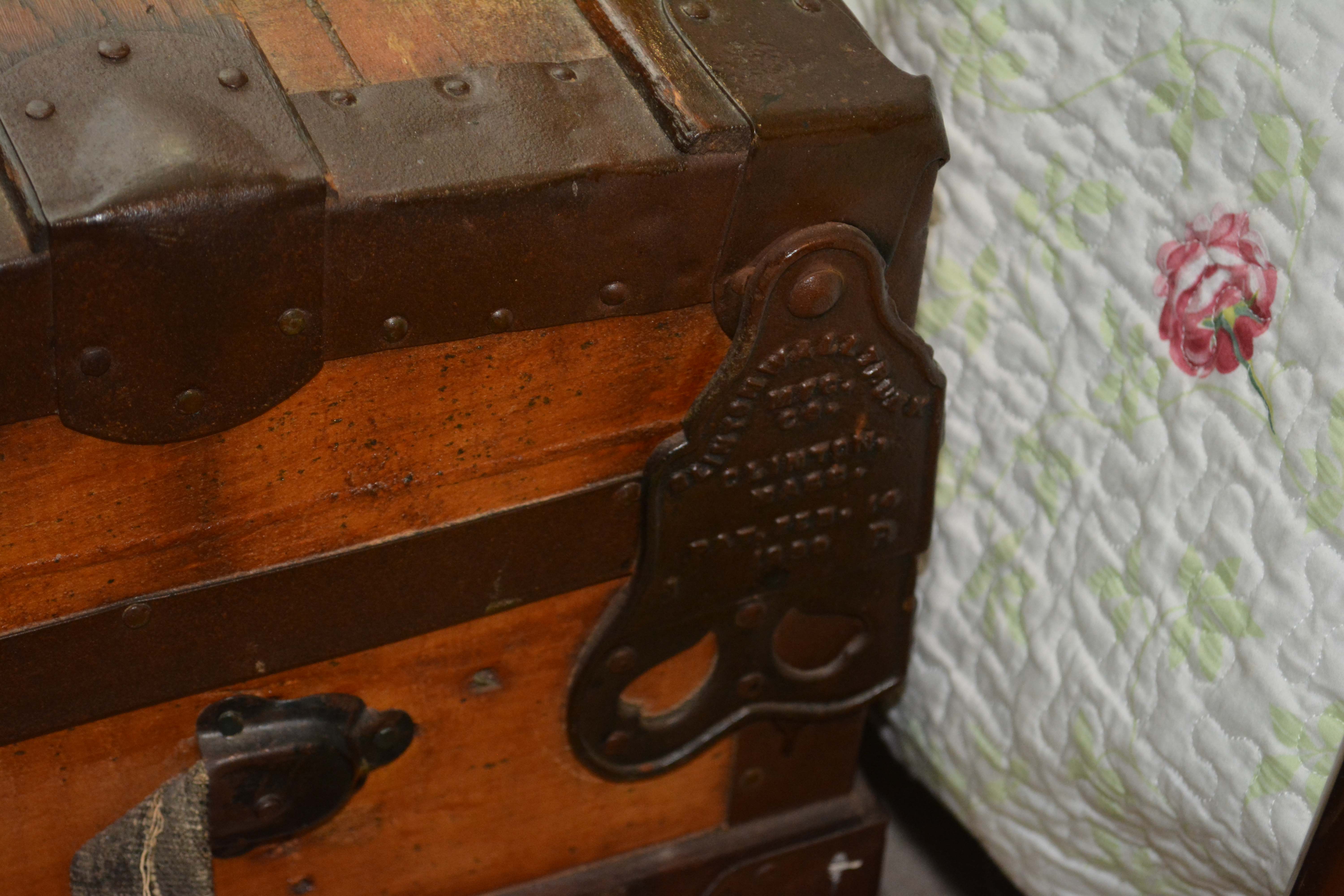 Antique Dome Top Trunk