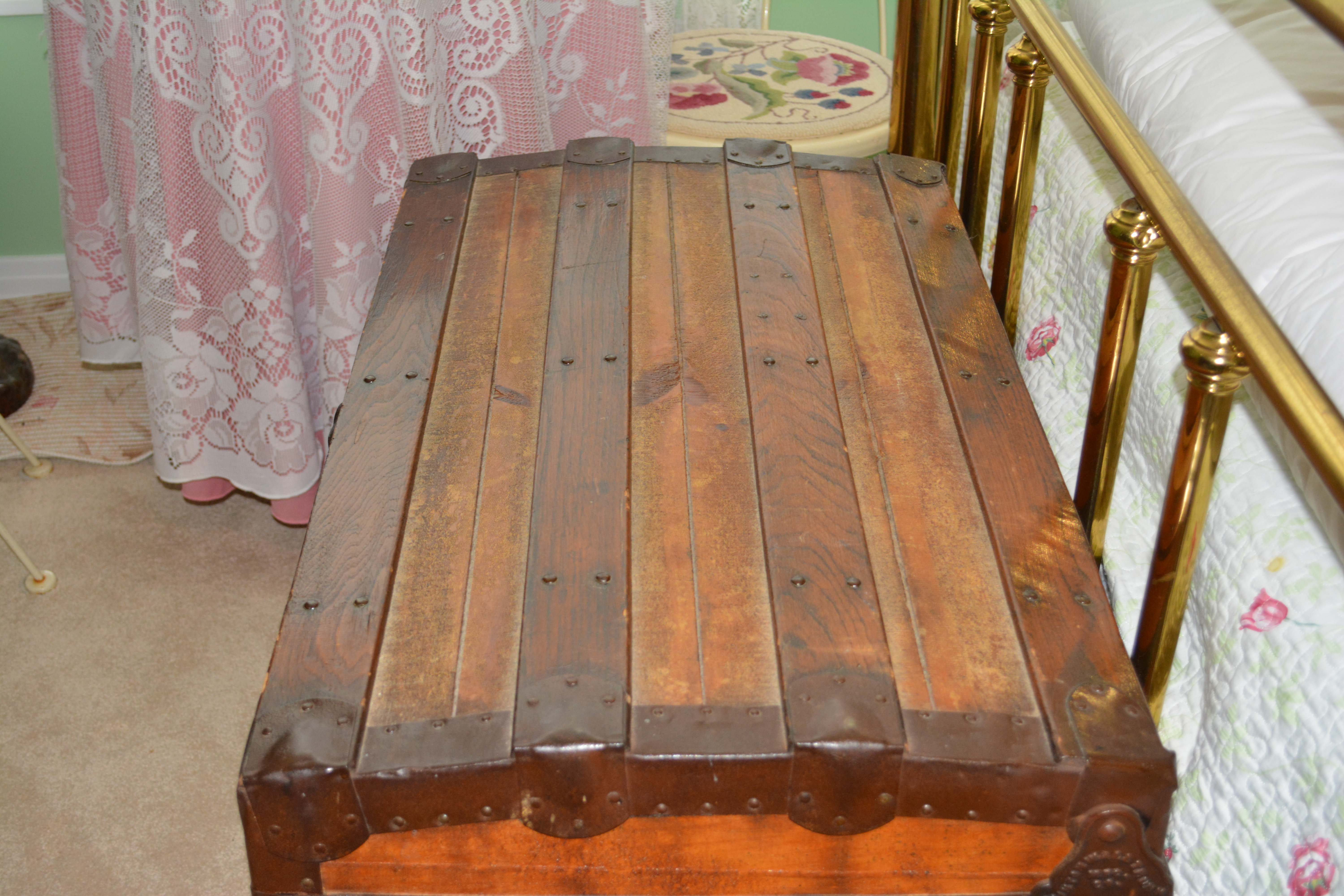 Antique Dome Top Trunk